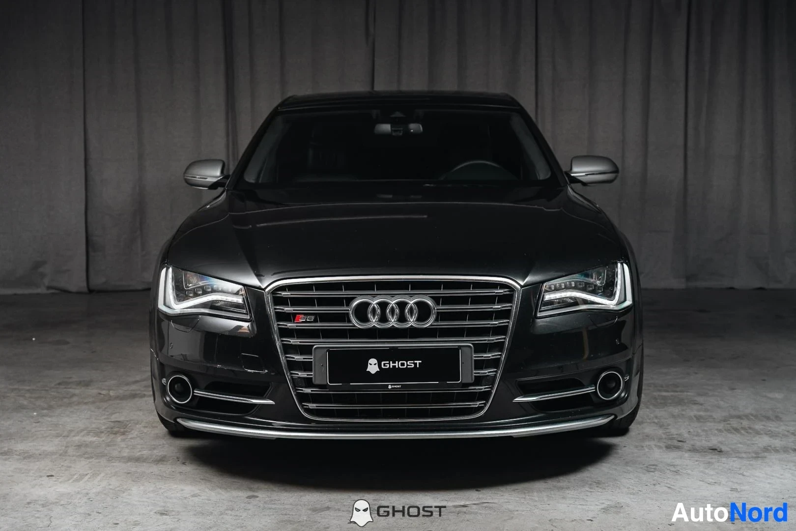 Black Audi S8 2013, front, photo 4