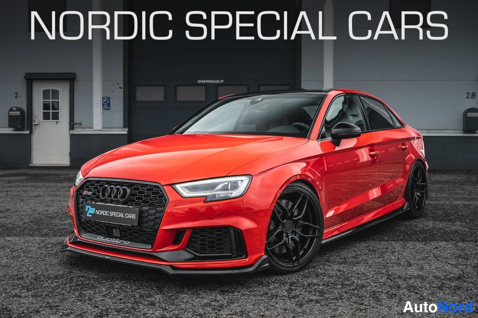 Audi RS3 Quattro 500 hp 2018