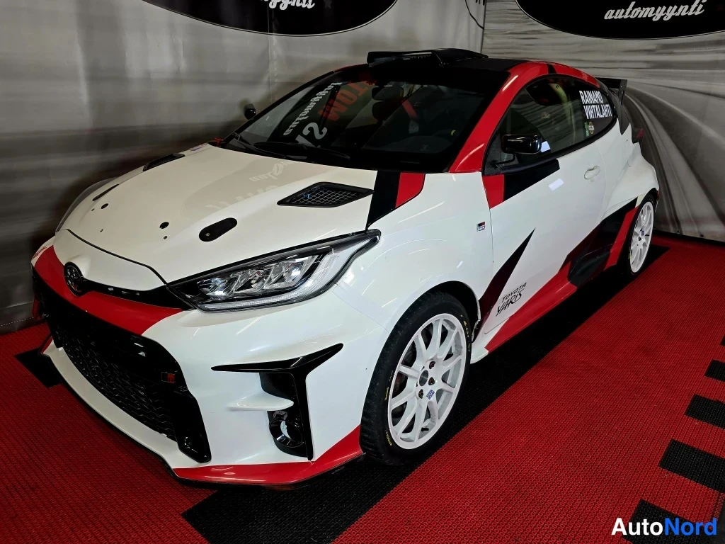 Toyota Yaris GR, R-Lite/Ralli Driven approx. 30 short rallies 2022