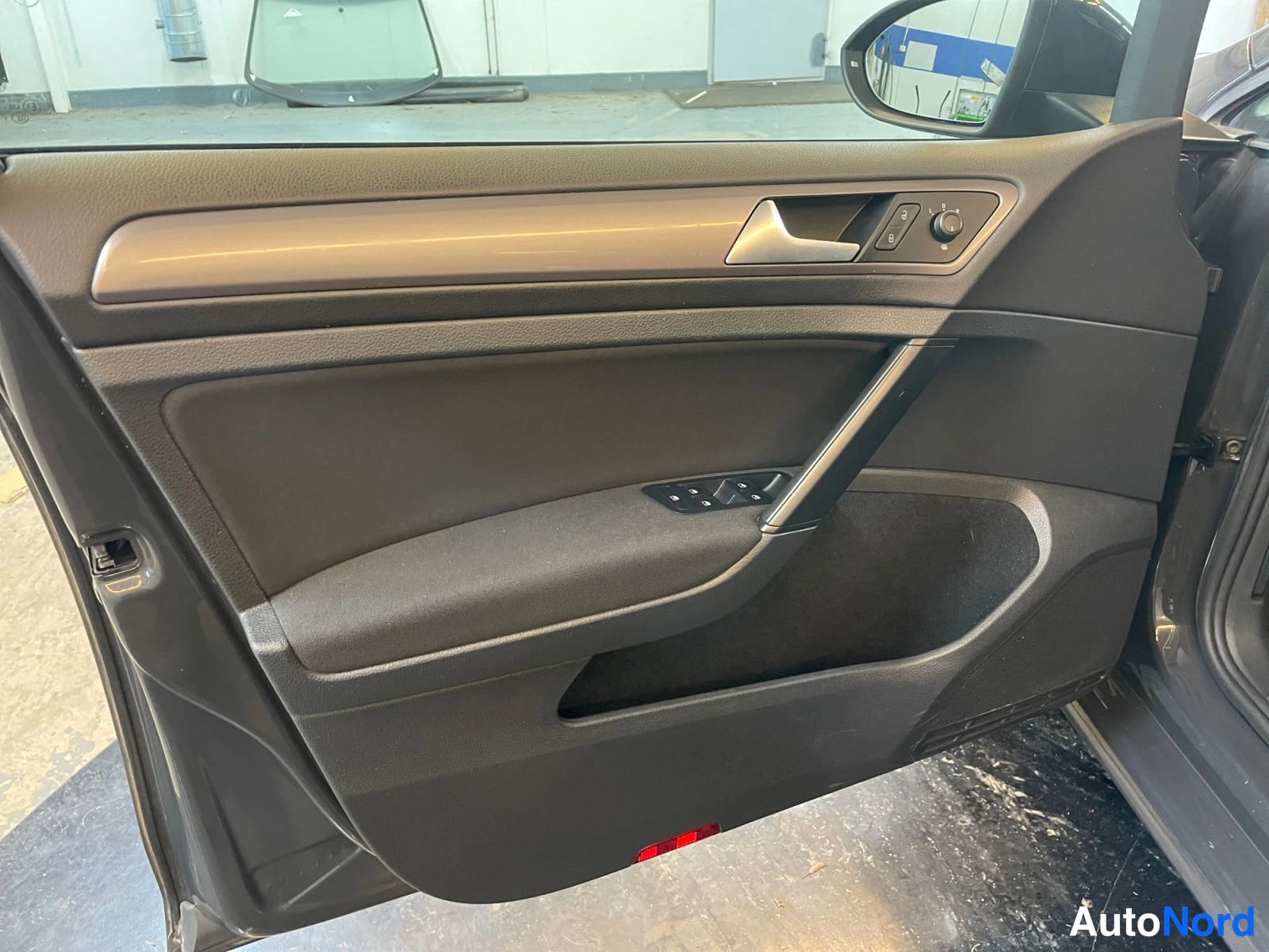 Grey Volkswagen Golf 2017, detail, photo 19