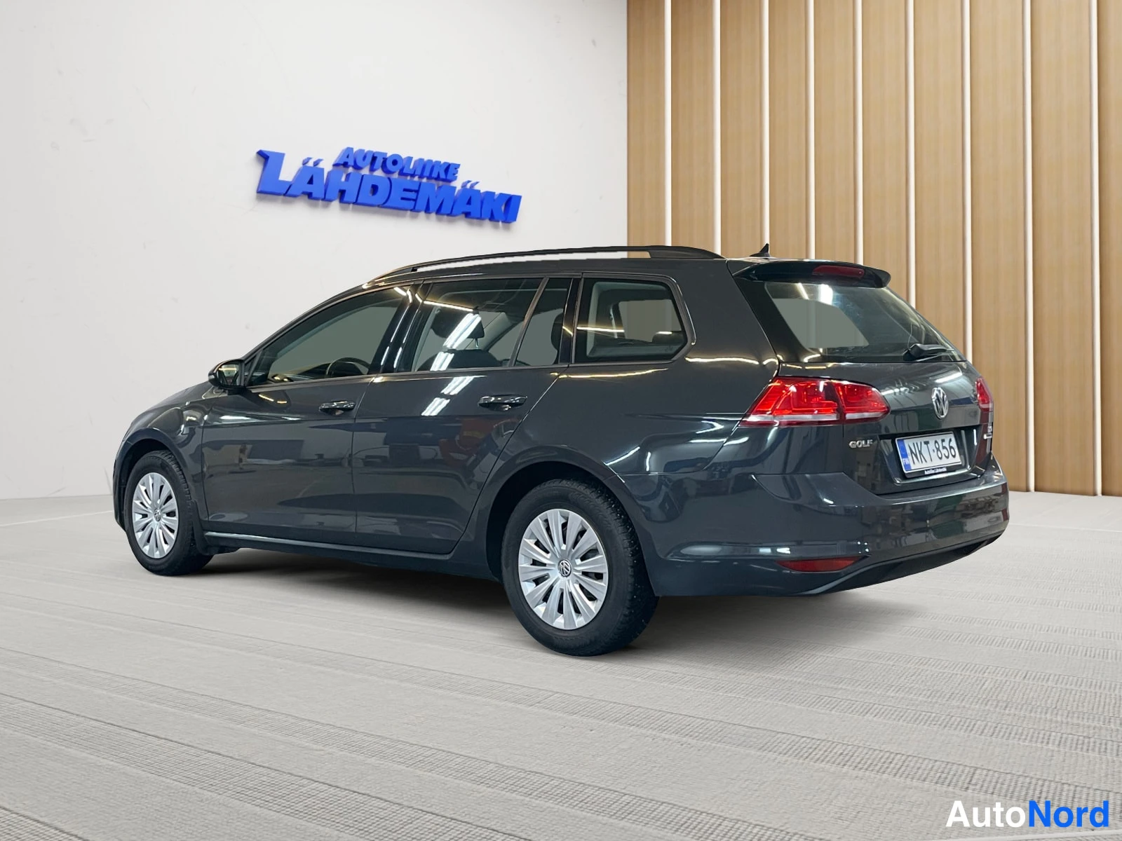 Grey Volkswagen Golf 2017, rear three-quarter, photo 8