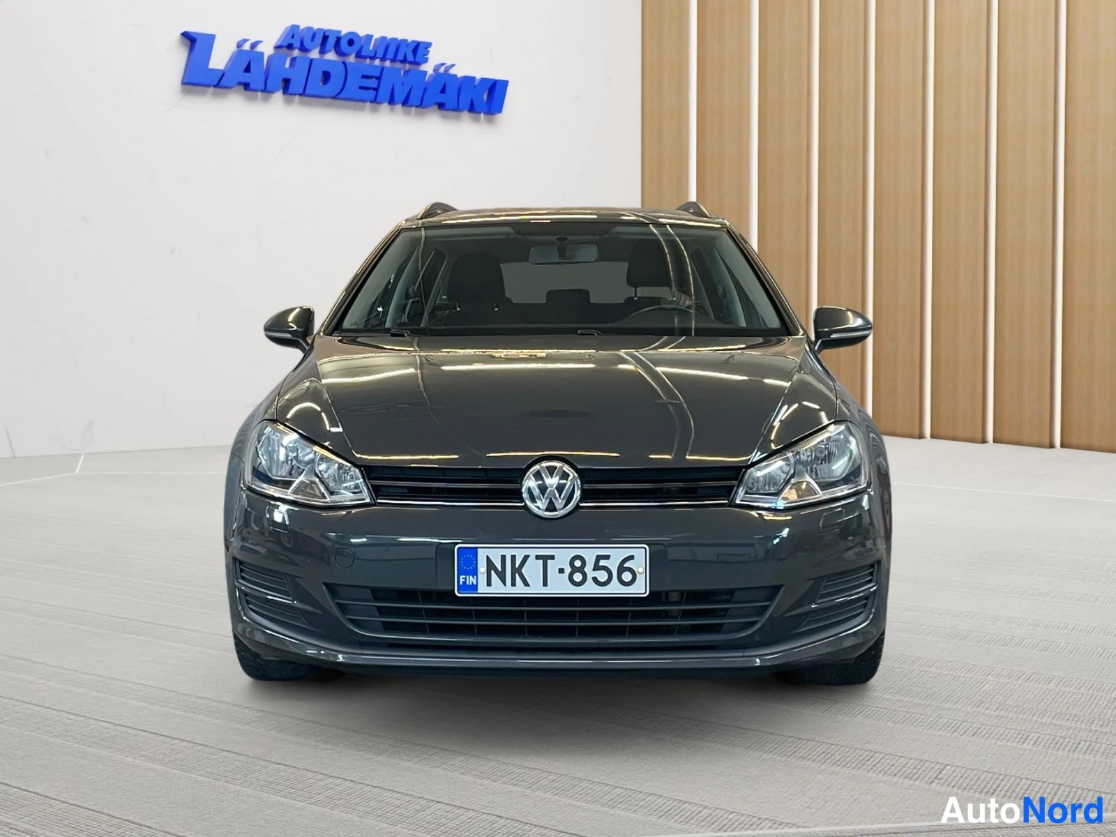 Grey Volkswagen Golf 2017, front, photo 4