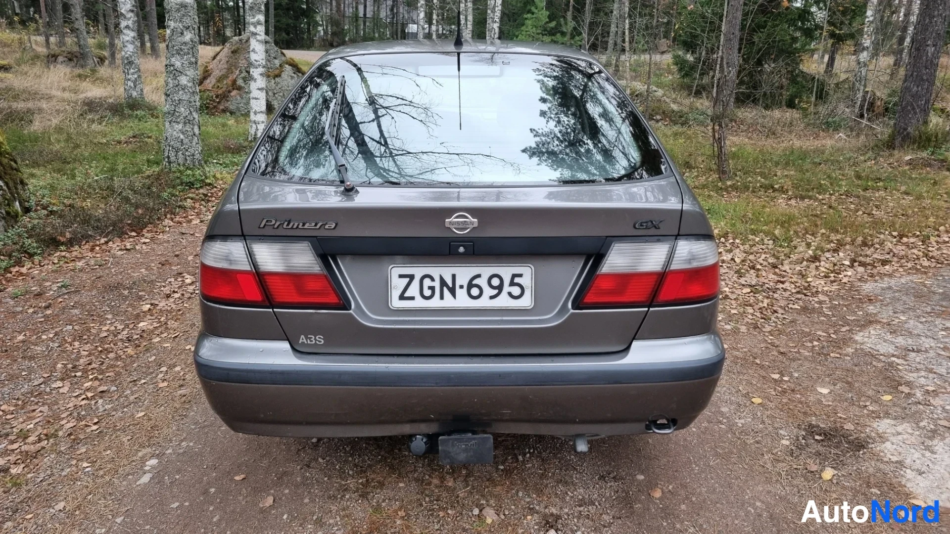 Grey Nissan Primera 1997, rear, photo 7