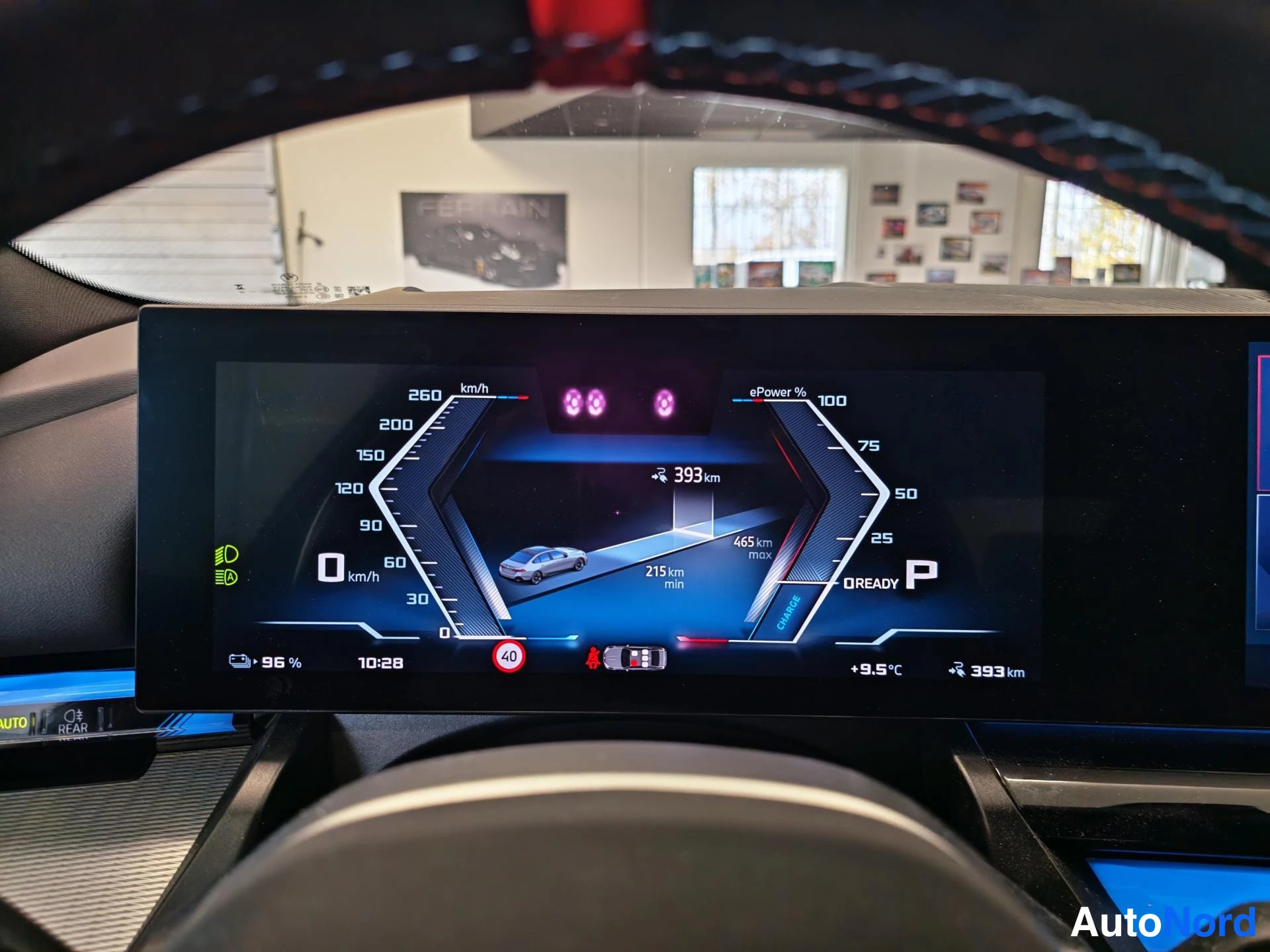 Harmaa BMW i5 2024, yksityiskohta, kuva 20