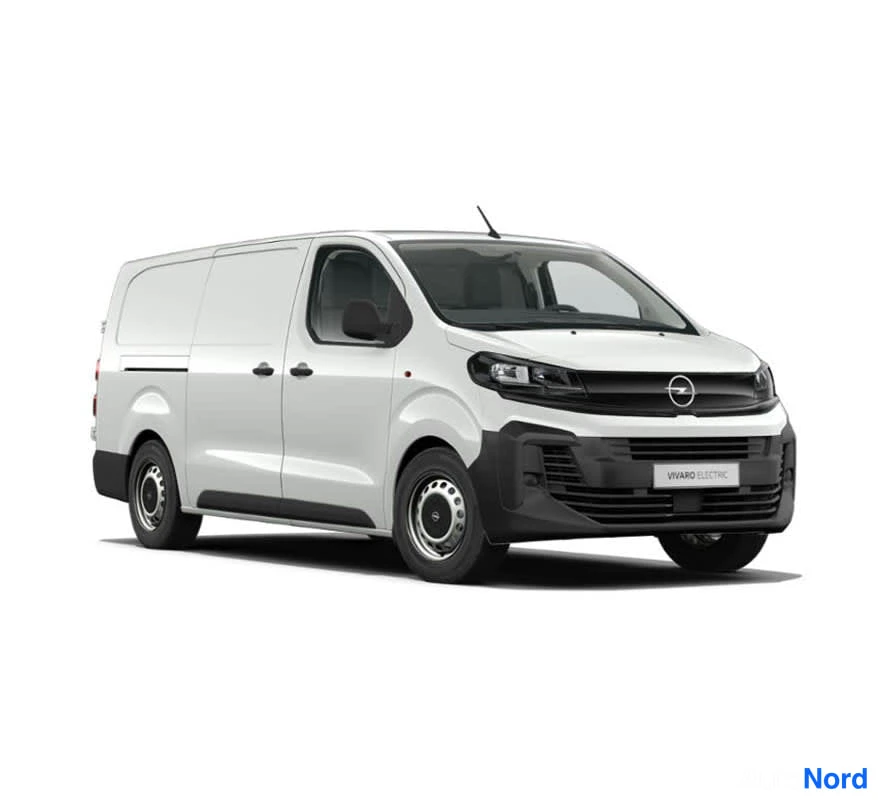 Valkoinen Opel Vivaro 2026, etuviisto, keula oikealle, kuva 2