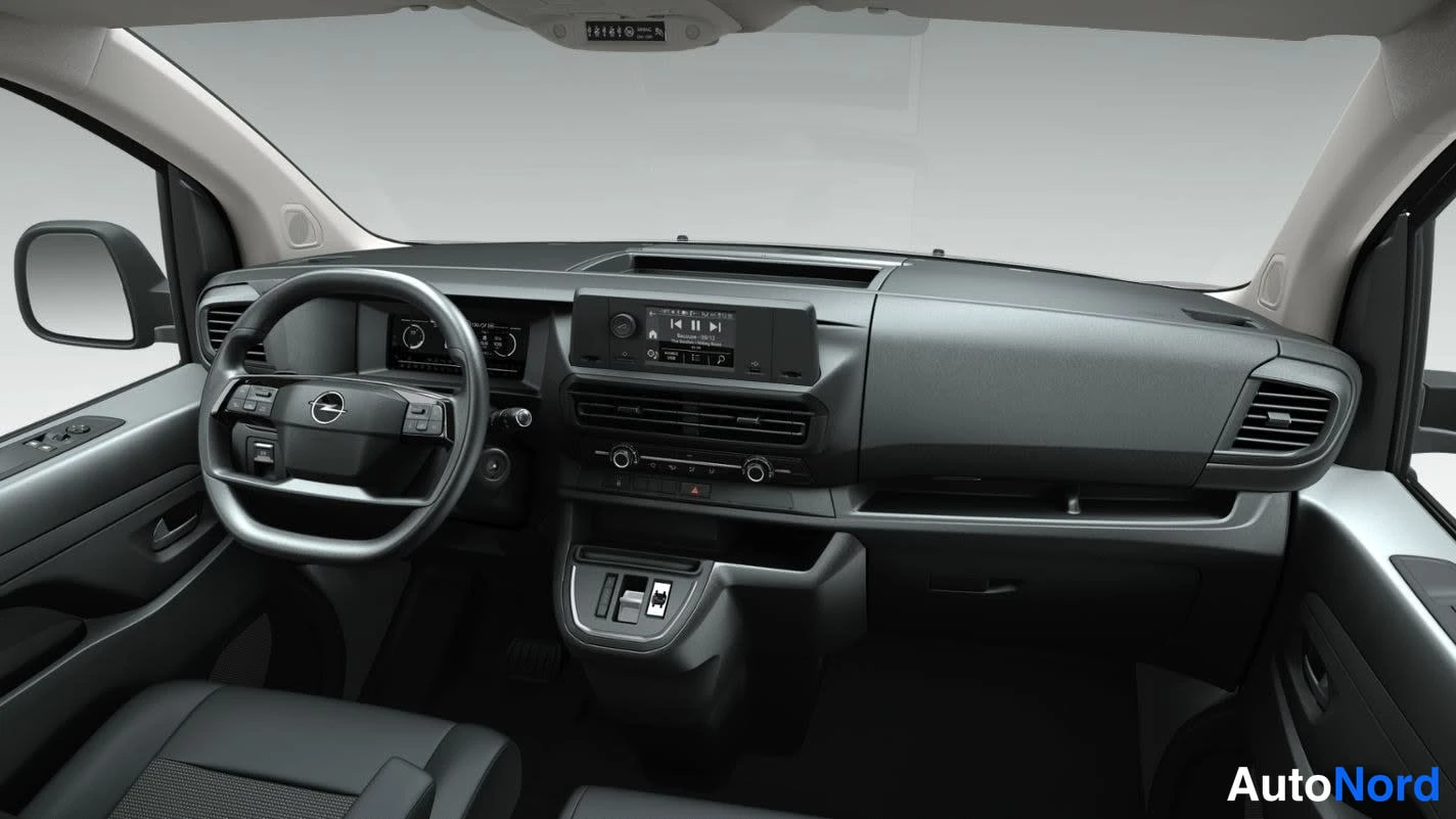 Valkoinen Opel Vivaro 2026, ohjaamo, kuva 4