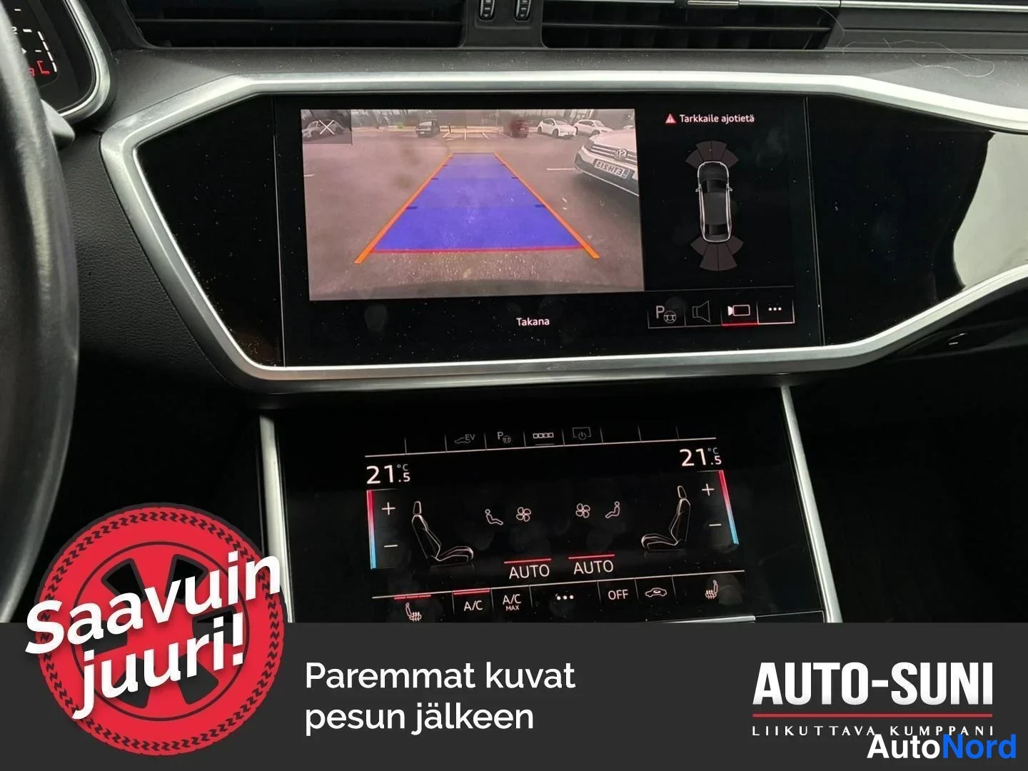 Musta Audi A6 2023, yksityiskohta, kuva 6