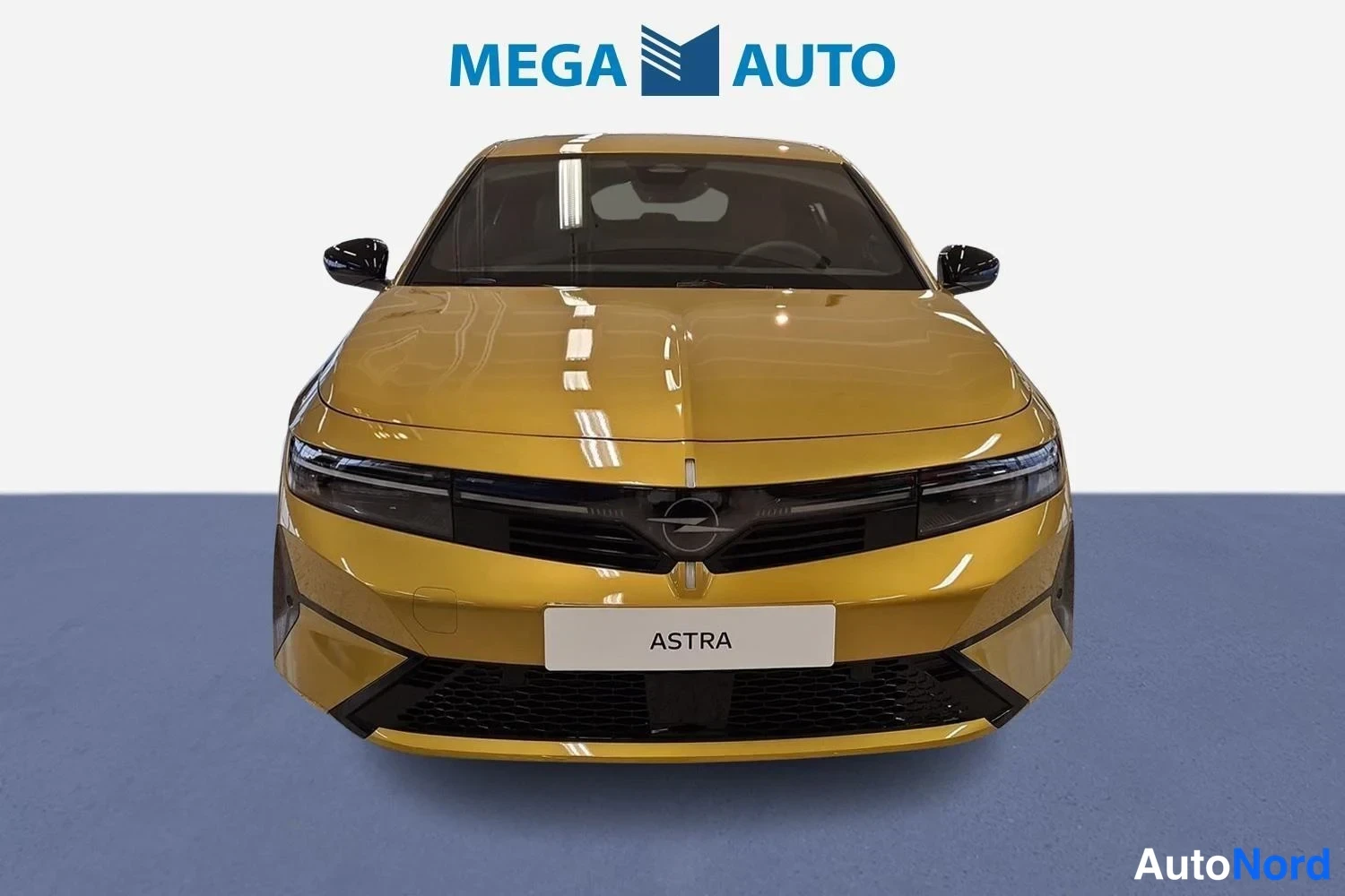 Keltainen Opel Astra 2026, edestä, kuva 2