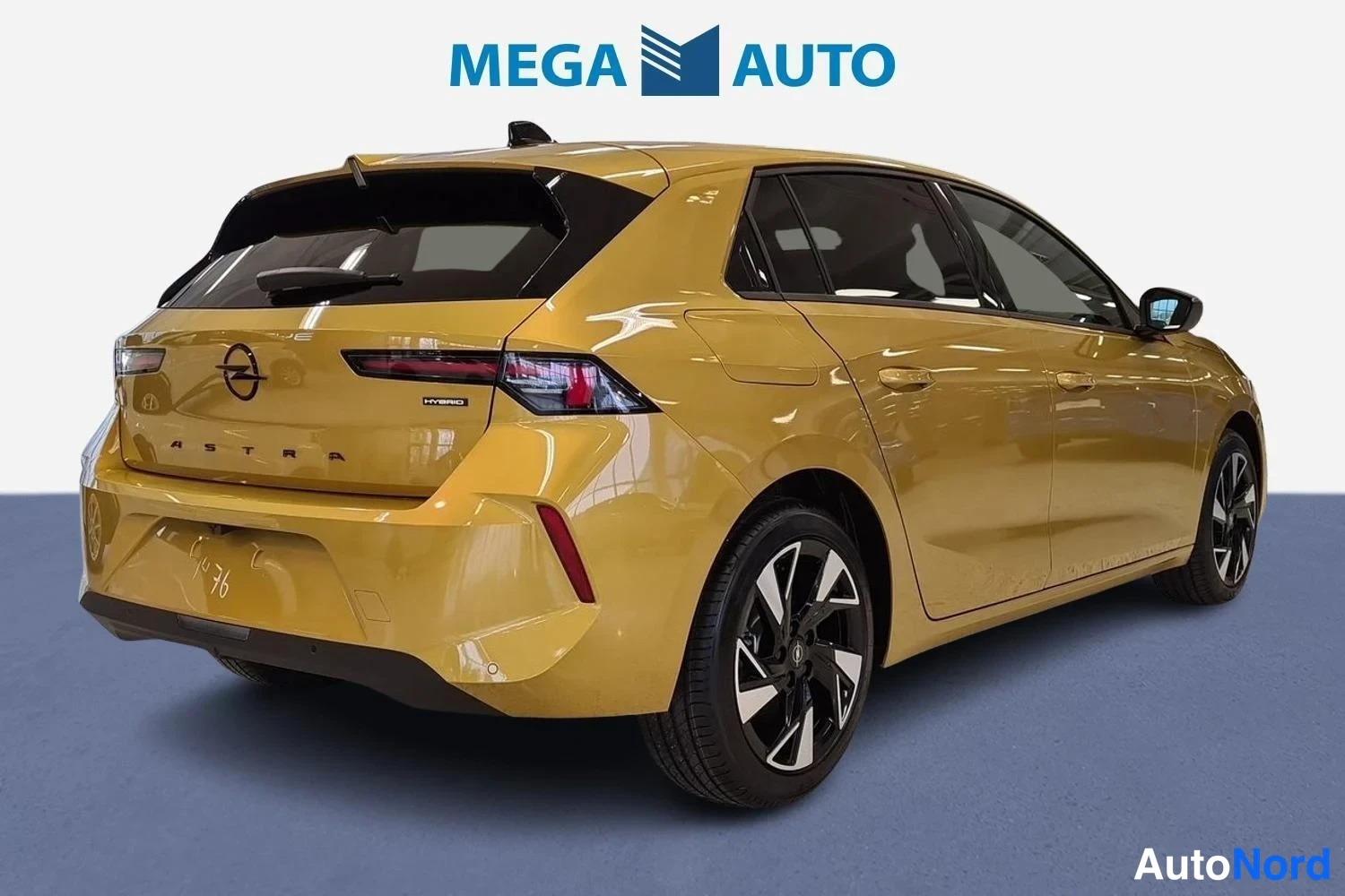 Keltainen Opel Astra 2026, takaviisto, kuva 4