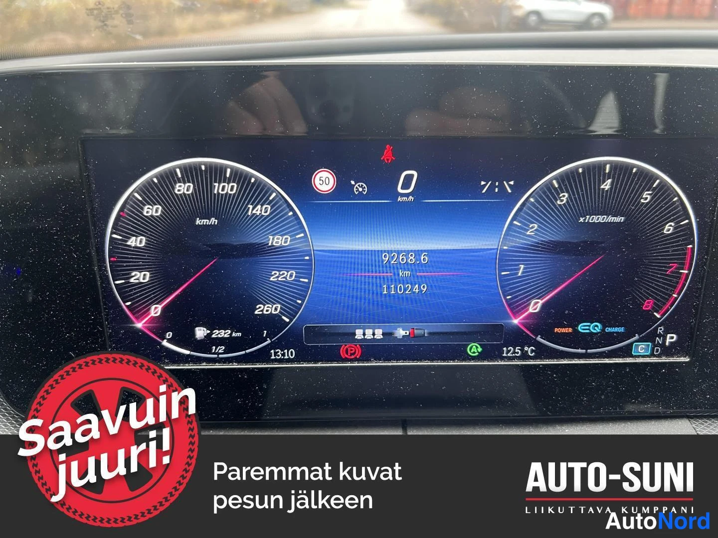 Valkoinen Mercedes-Benz C 2022, yksityiskohta, kuva 8