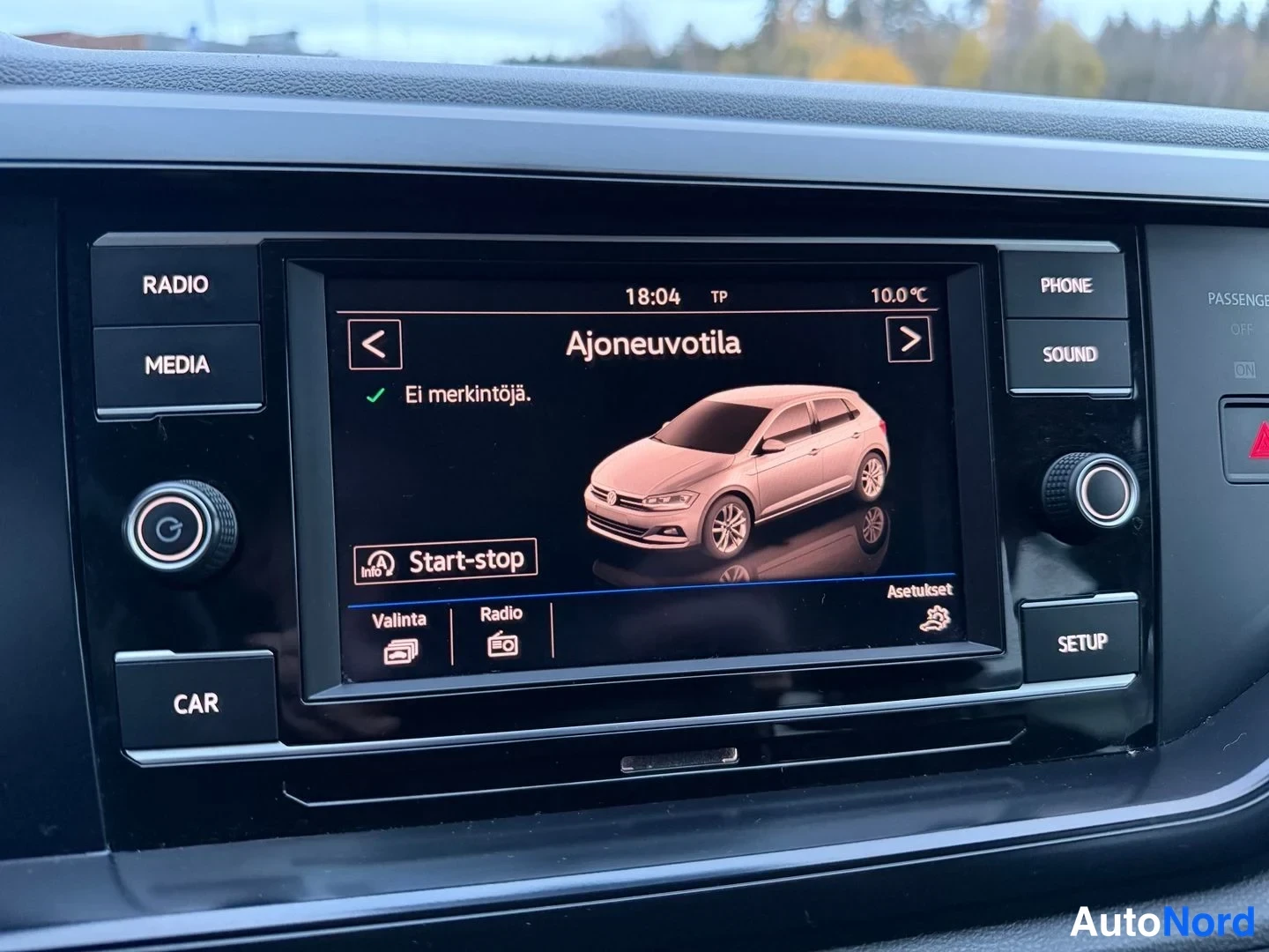 Musta Volkswagen Polo 2019, yksityiskohta, kuva 9