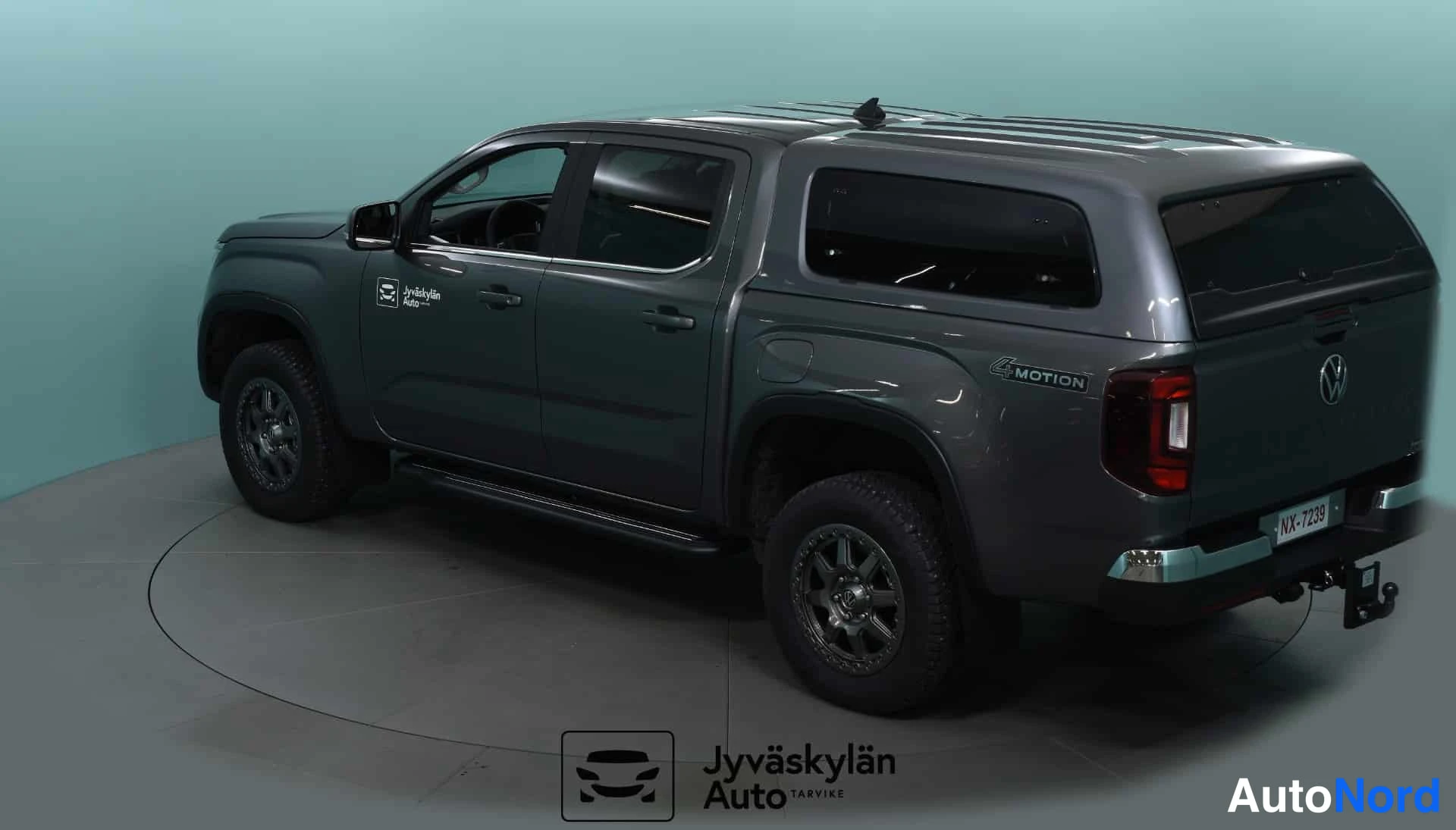 Harmaa Volkswagen Amarok 2026, takaviisto, kuva 9