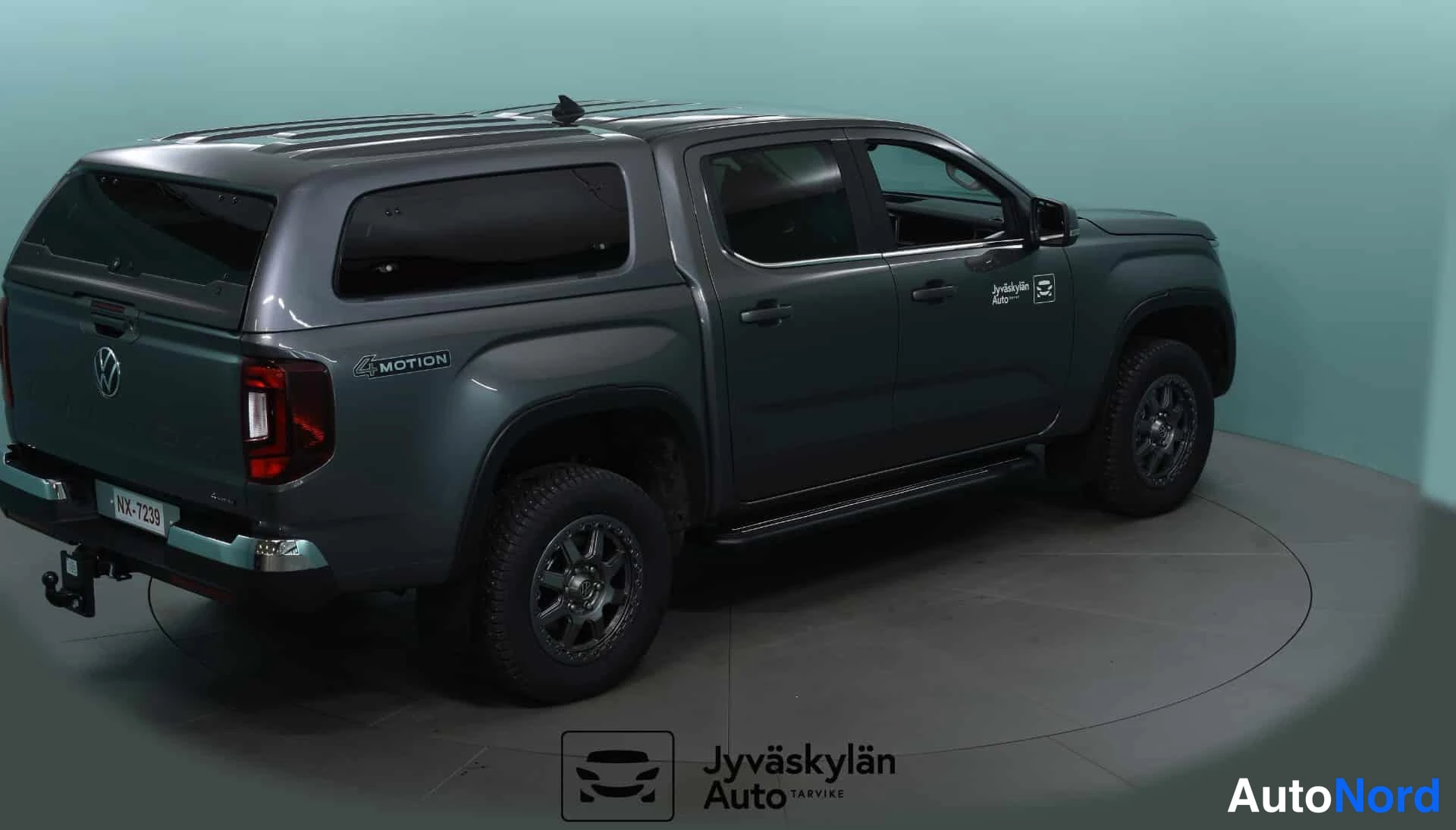 Harmaa Volkswagen Amarok 2026, takaviisto, kuva 7