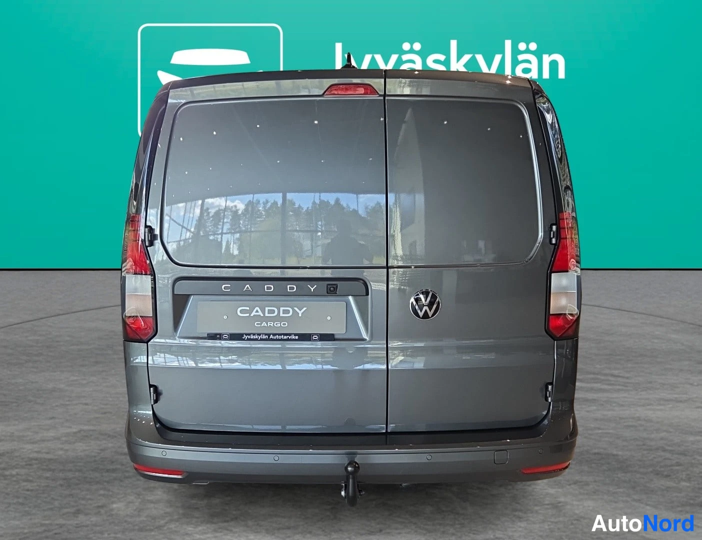 Harmaa Volkswagen Caddy 2026, takaa, kuva 6
