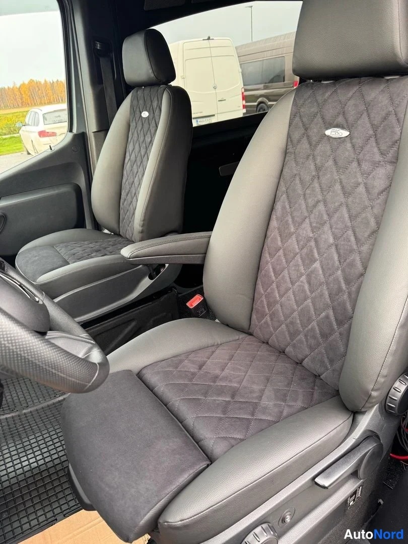 Harmaa Mercedes-Benz Sprinter 317 CDI 2025, etuistuimet, kuva 17