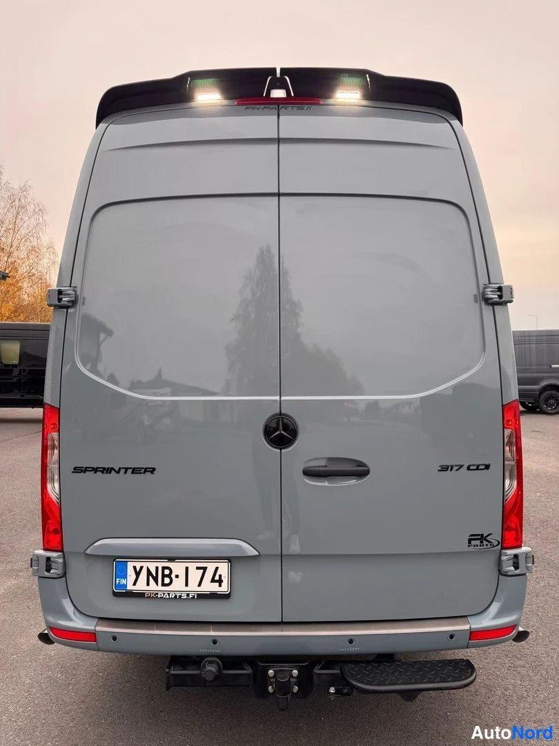 Harmaa Mercedes-Benz Sprinter 317 CDI 2025, takaa, kuva 11