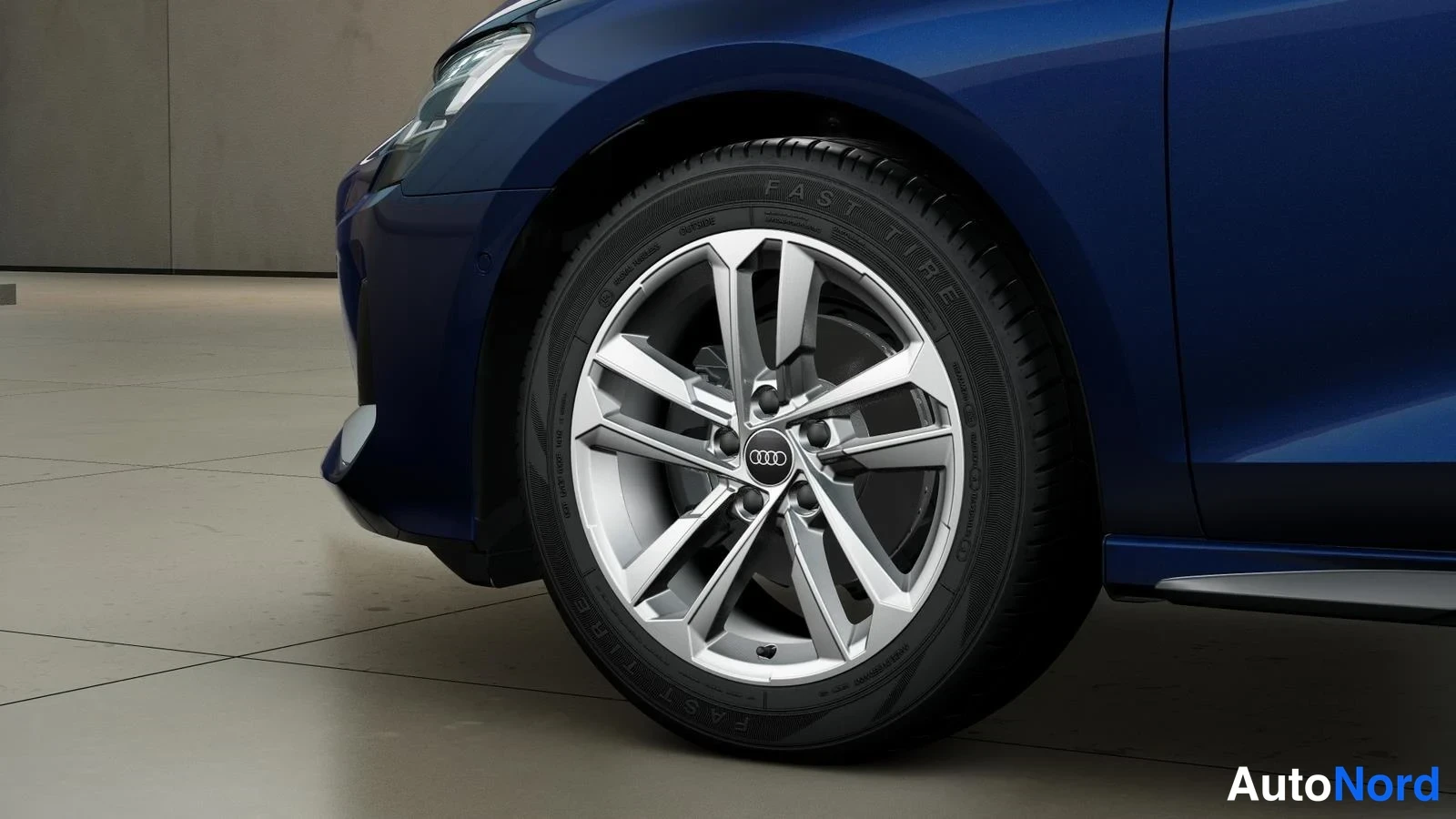 Sininen Audi A3 Sportback 2026, yksityiskohta, kuva 7