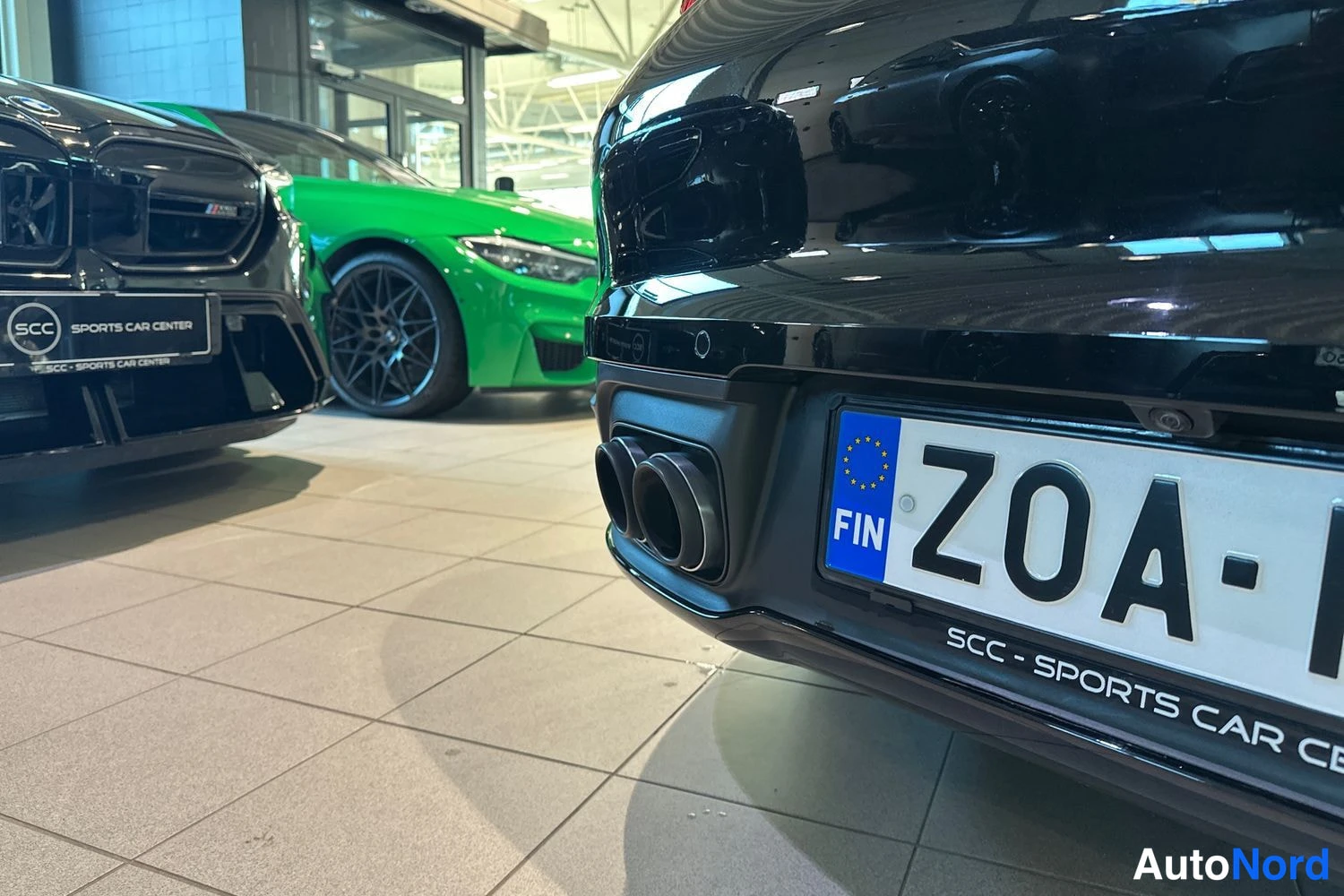 Musta Porsche Carrera 2022, yksityiskohta, kuva 25