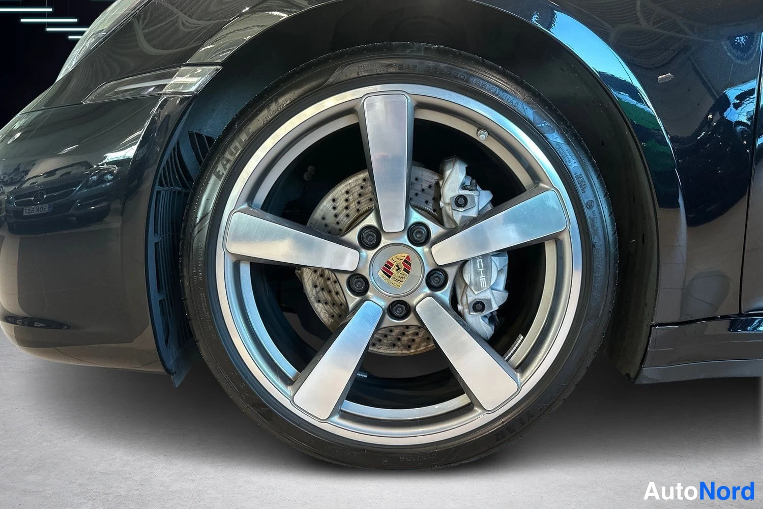 Musta Porsche Carrera 2022, yksityiskohta, kuva 15