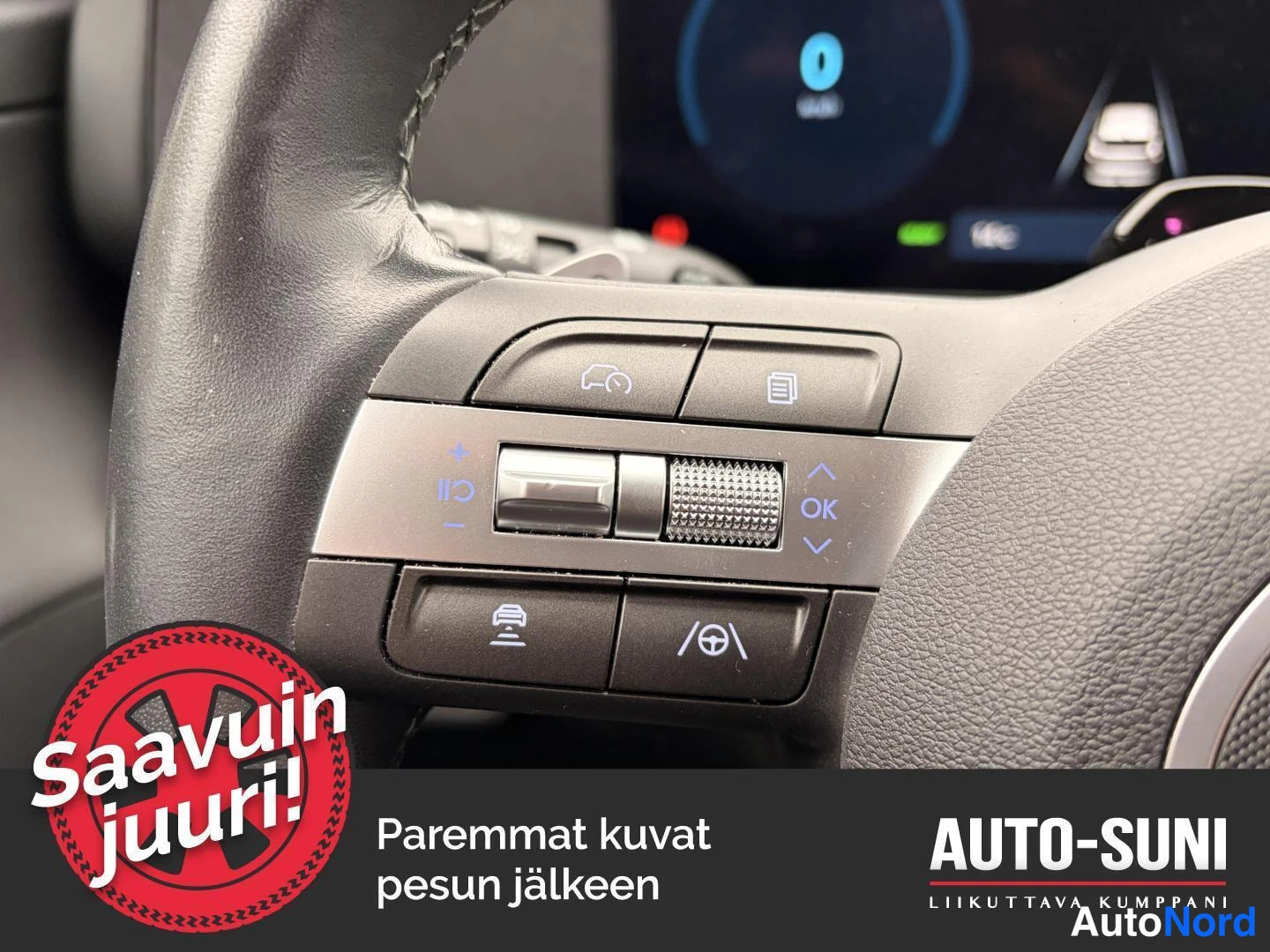 Musta Hyundai KONA Electric 2024, yksityiskohta, kuva 11