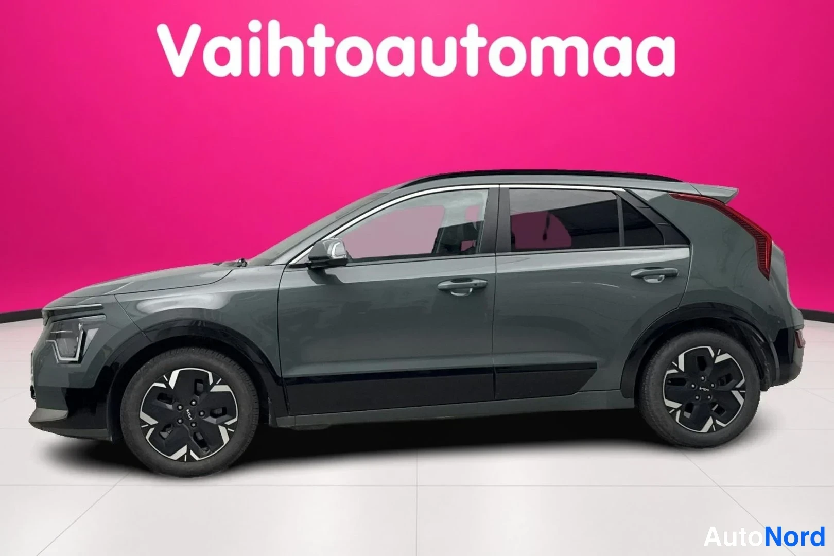 Vihreä Kia Niro 2023, sivulta, kuva 3