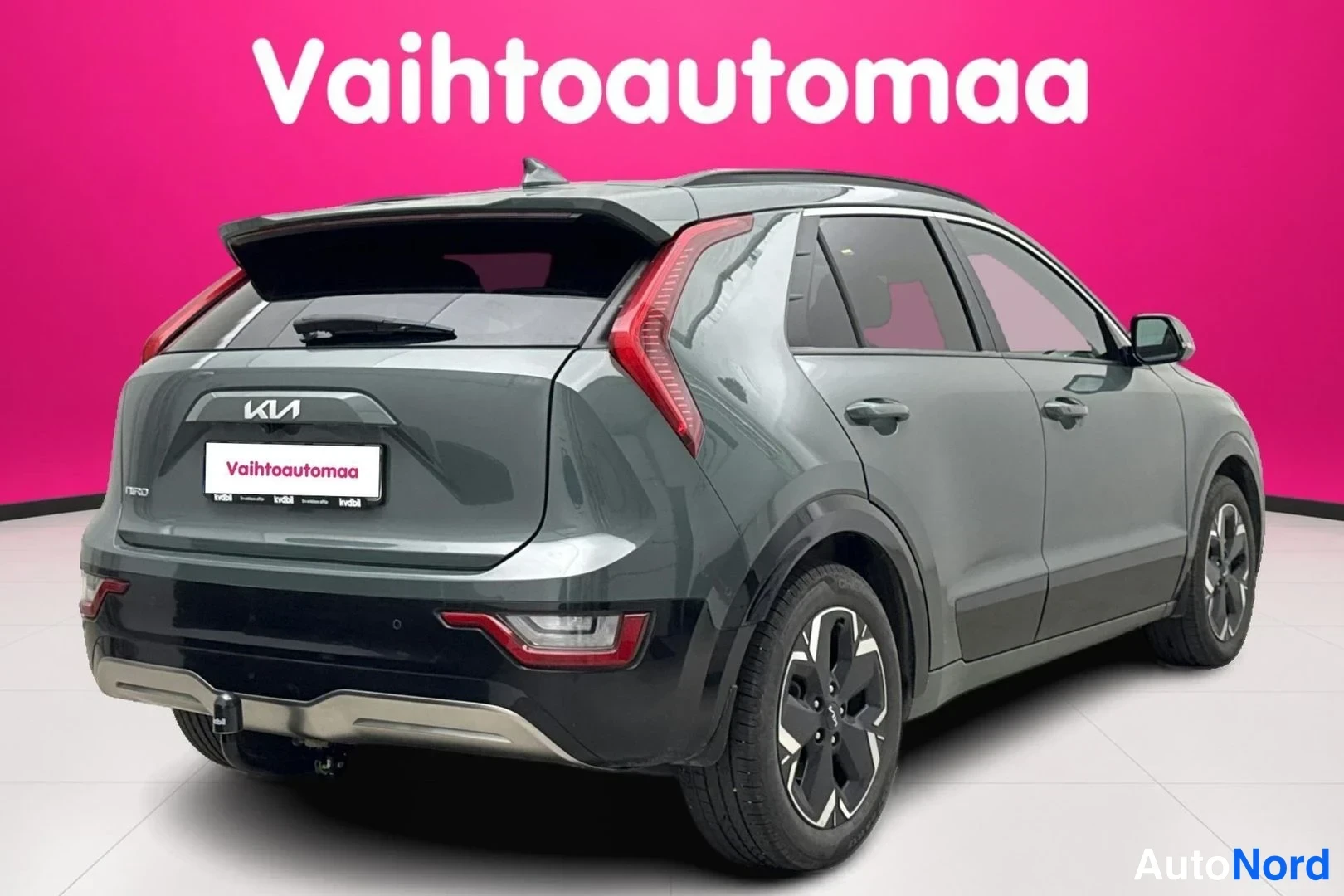 Vihreä Kia Niro 2023, takaviisto, kuva 4