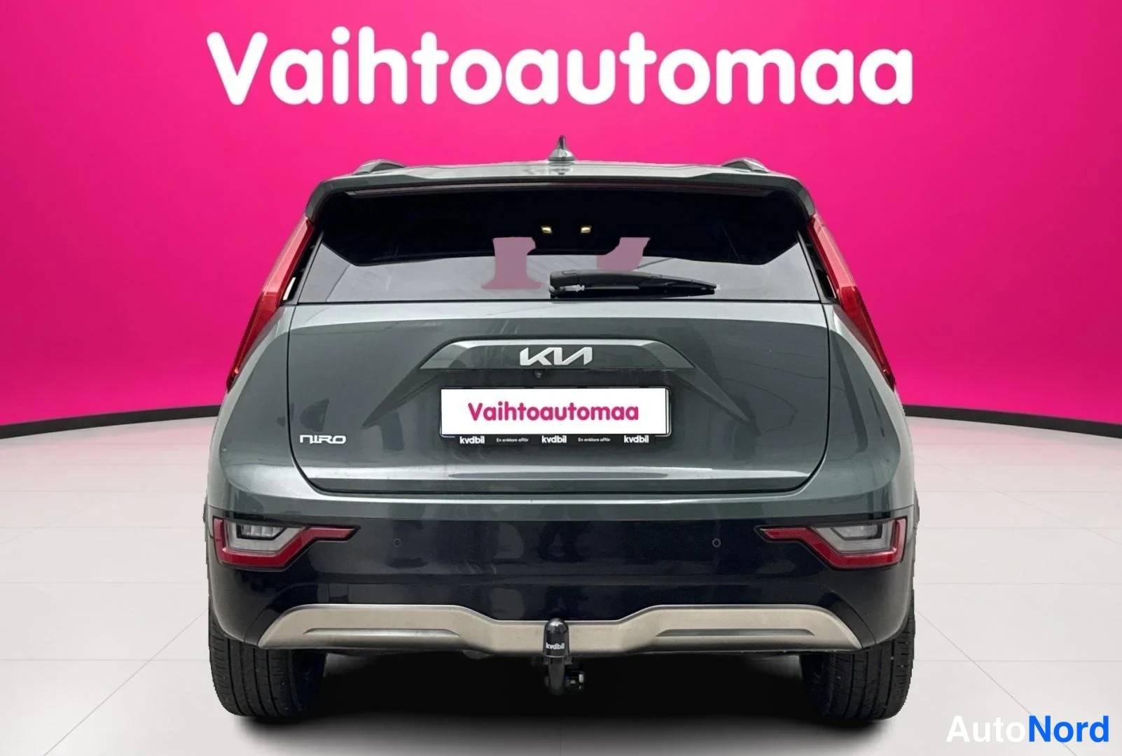 Vihreä Kia Niro 2023, takaa, kuva 5