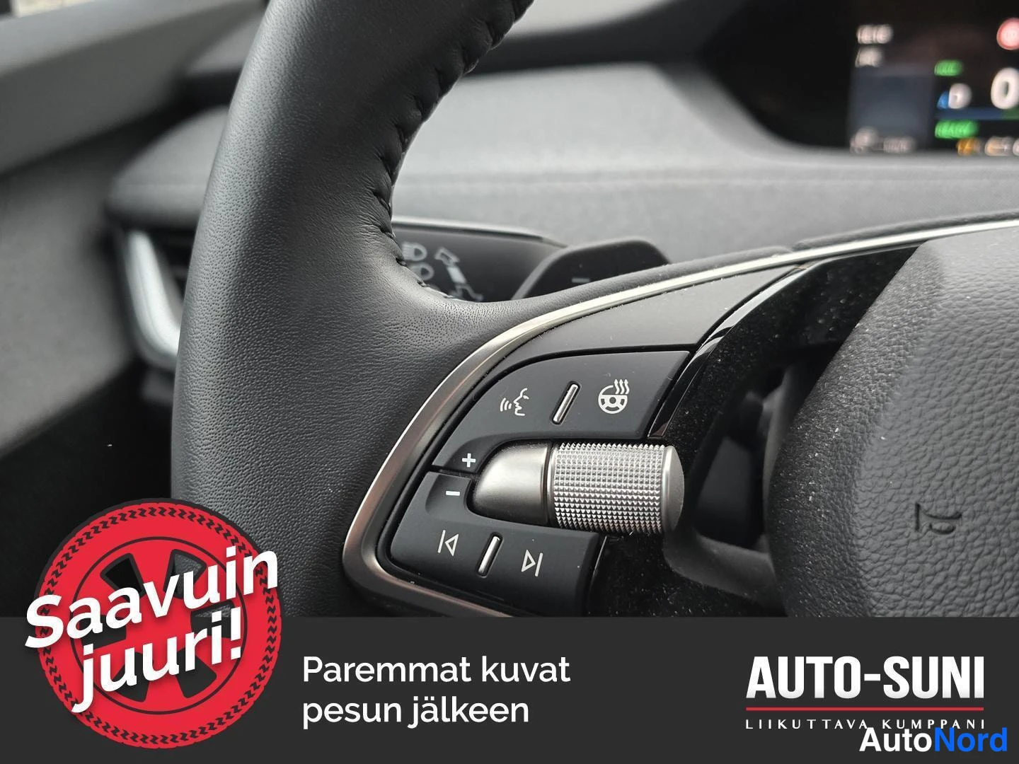 Harmaa Skoda Enyaq 2024, yksityiskohta, kuva 10
