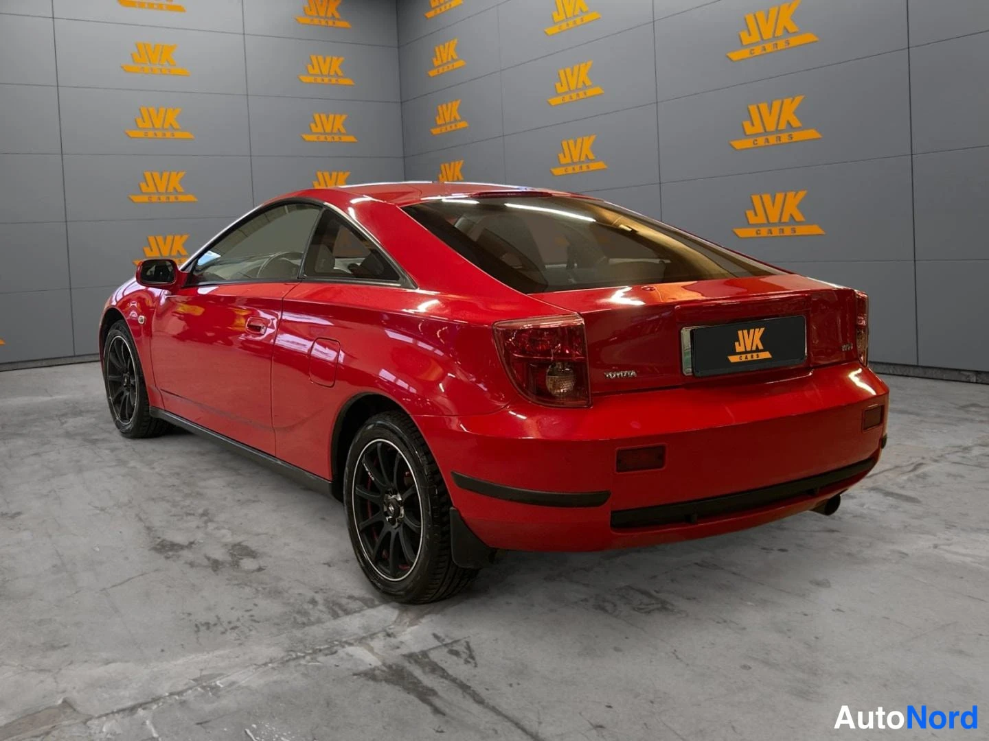 Punainen Toyota Celica 2005, takaviisto, kuva 6