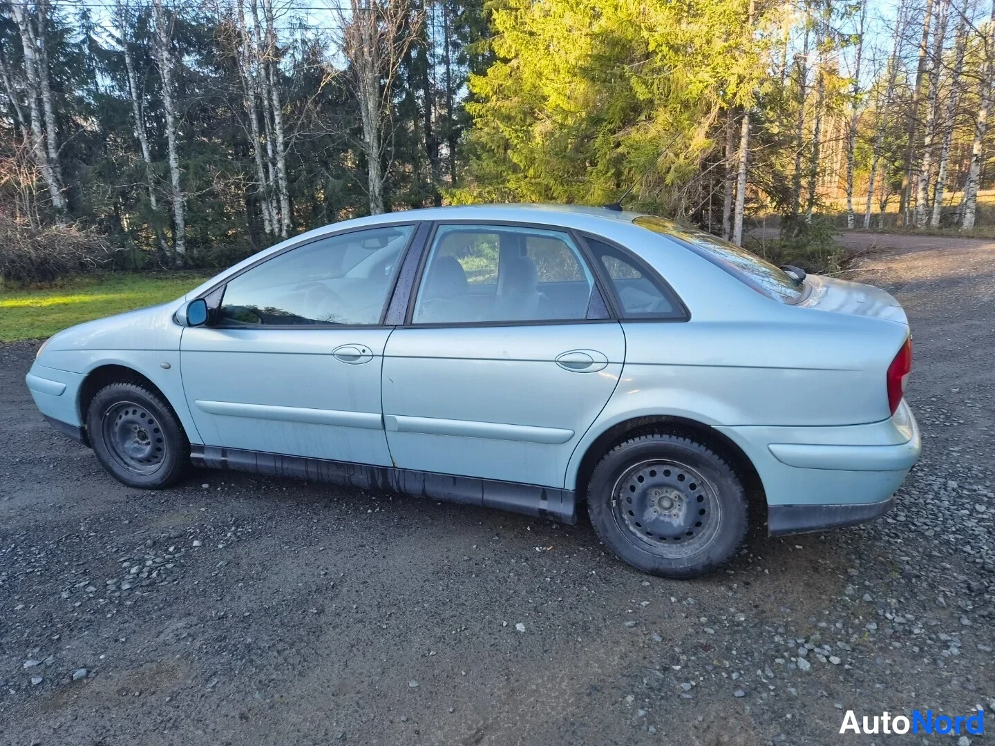 Harmaa Citroen C5 2003, takaviisto, kuva 11