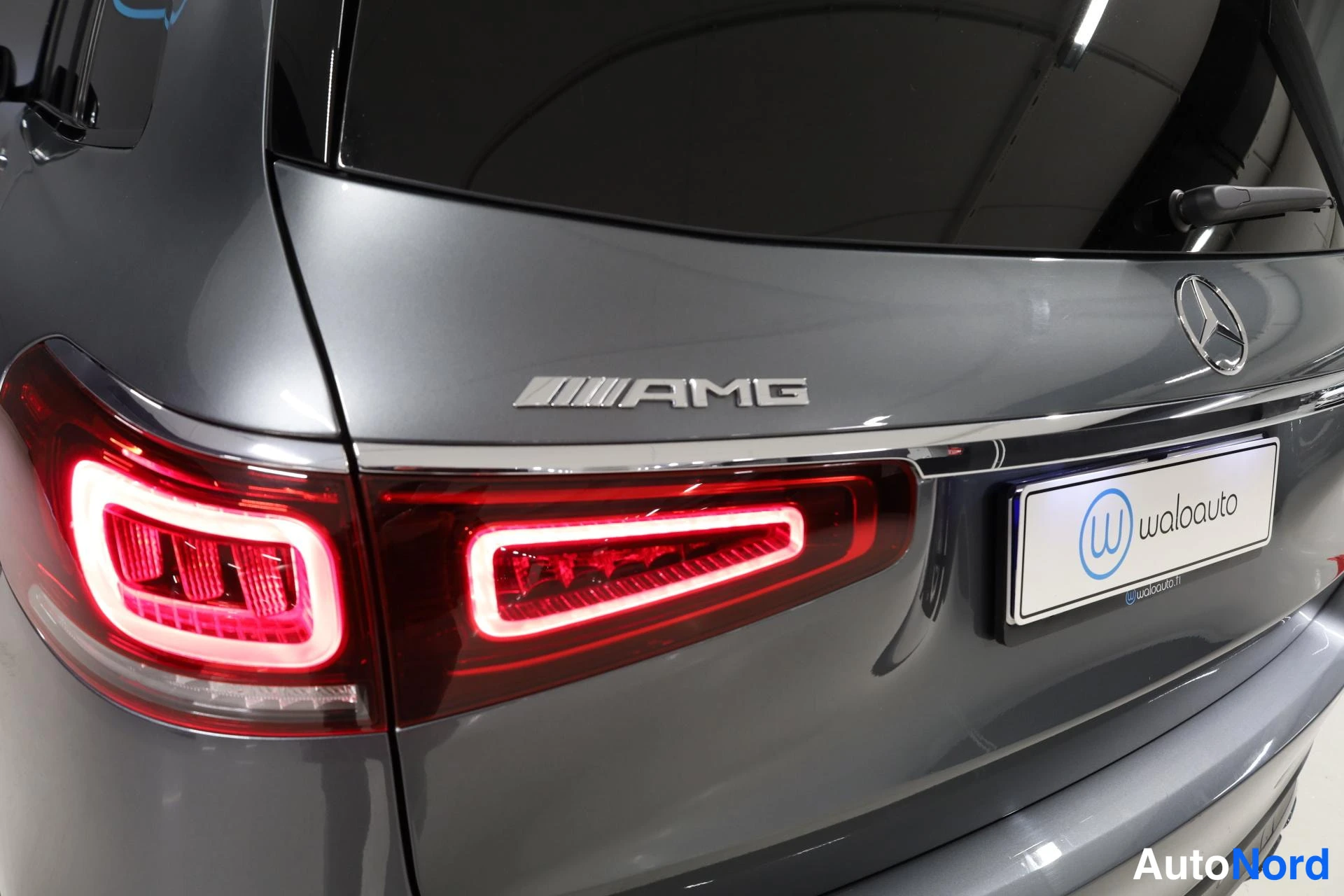 Harmaa Mercedes-Benz GLS 2022, yksityiskohta, kuva 16