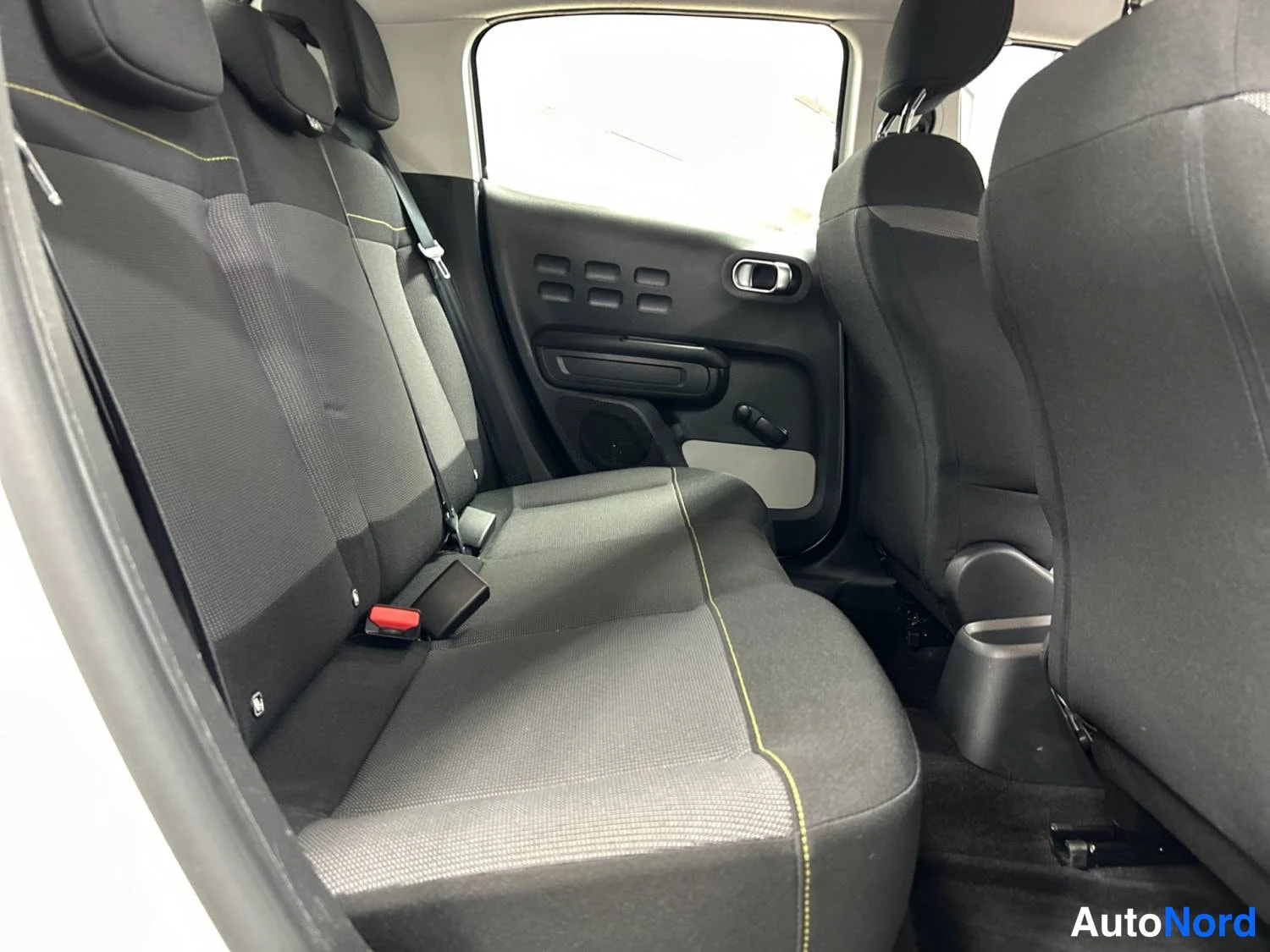 White Citroen C3 2021, rear seats, photo 14