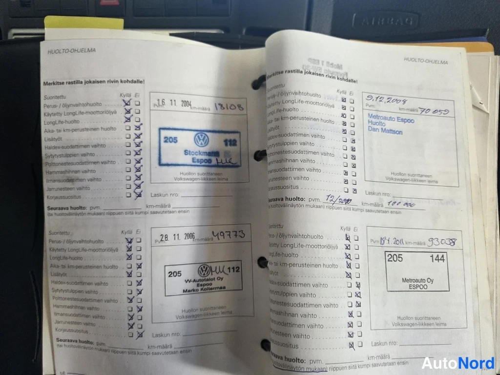 Harmaa Volkswagen Polo 2003, asiakirja, kuva 10
