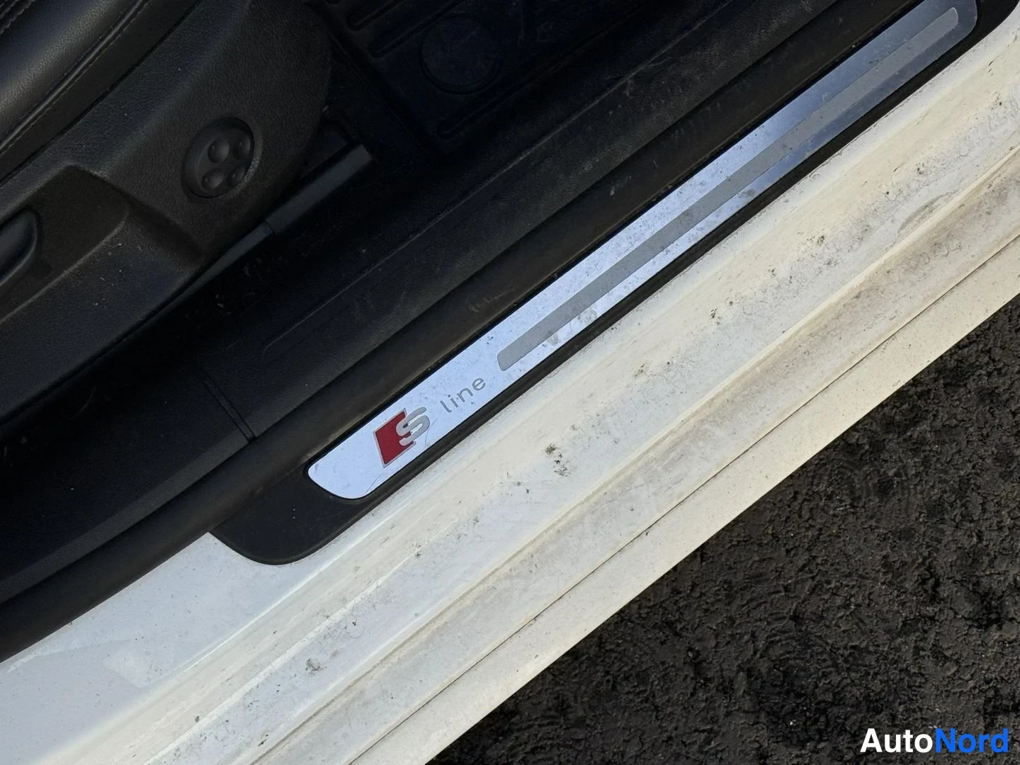 White Audi A5 Sportback 2014, detail, photo 16