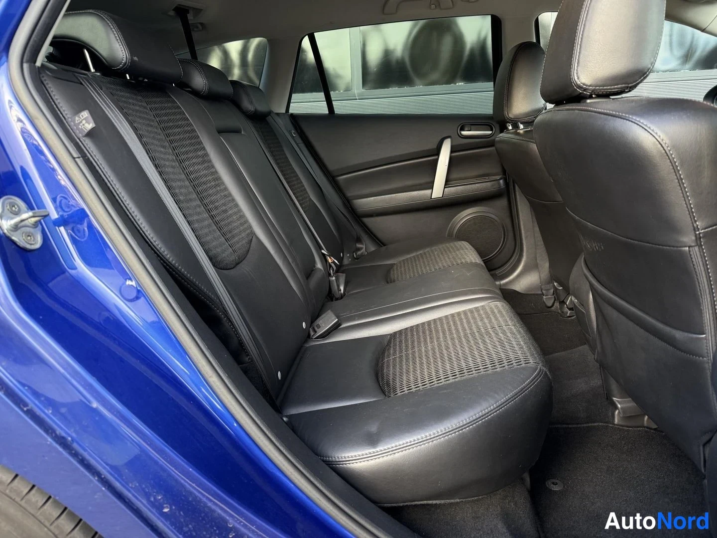 Blue Mazda 6 2009, rear seats, photo 8