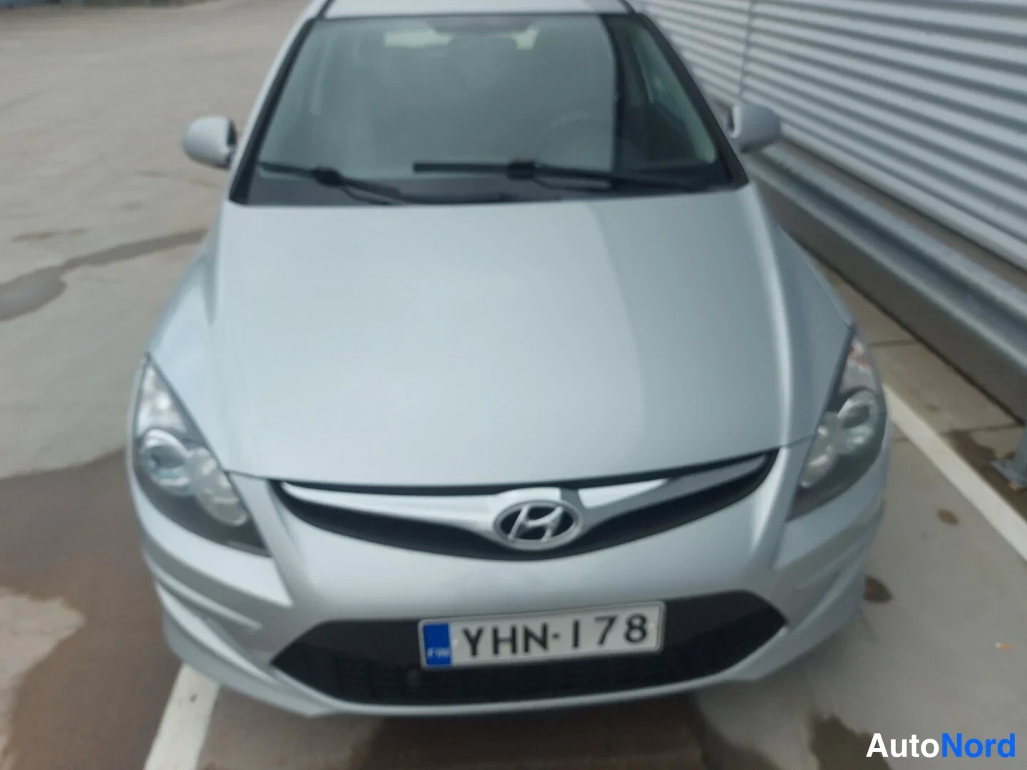 Harmaa Hyundai i30 2012, edestä, kuva 4