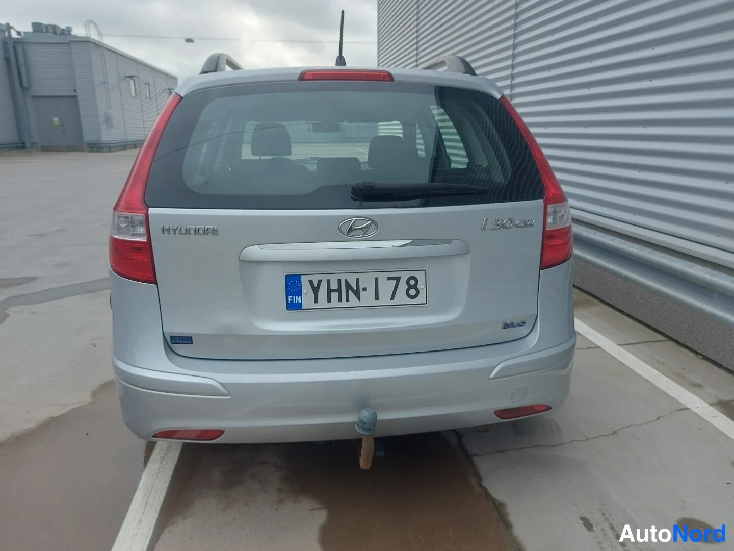 Harmaa Hyundai i30 2012, takaa, kuva 9
