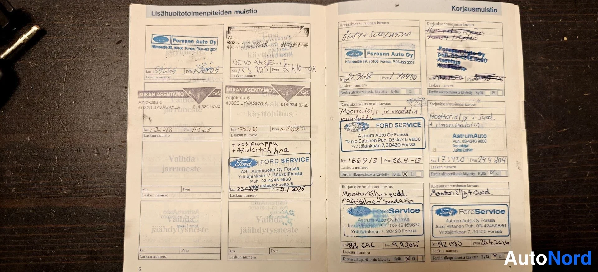 Vihreä Ford Focus 1999, asiakirja, kuva 12