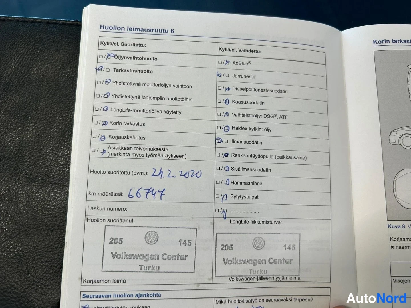 Sininen Volkswagen Polo 2014, asiakirja, kuva 19