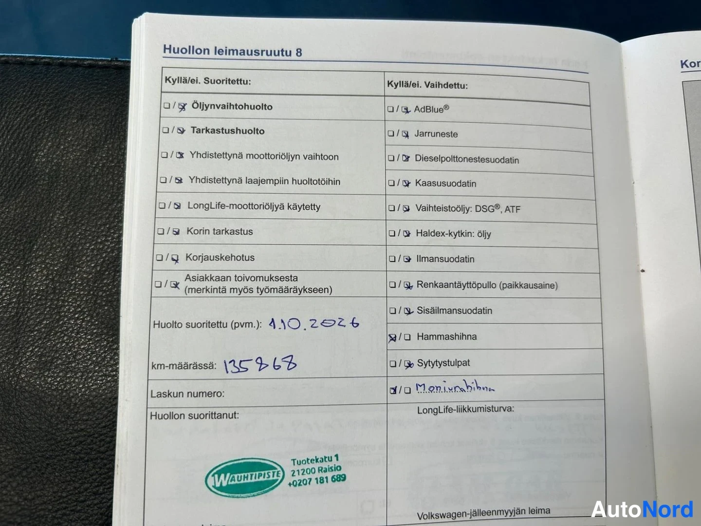 Sininen Volkswagen Polo 2014, asiakirja, kuva 24