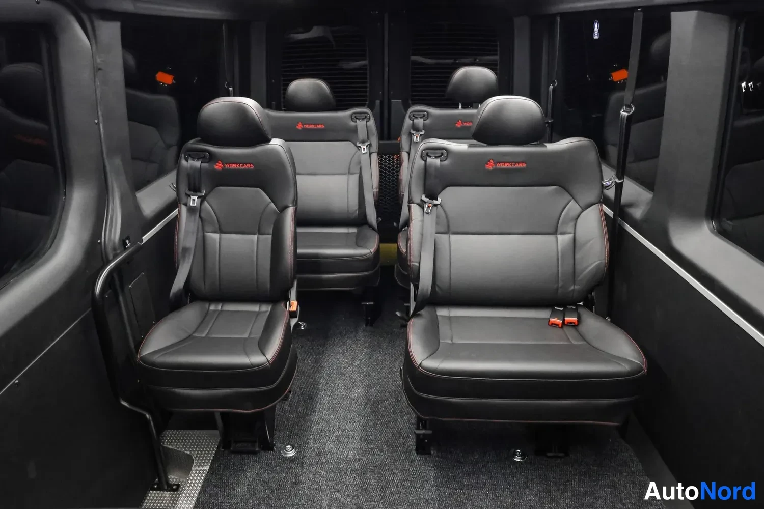 Black Mercedes-Benz Sprinter 2026, rear seats, photo 13
