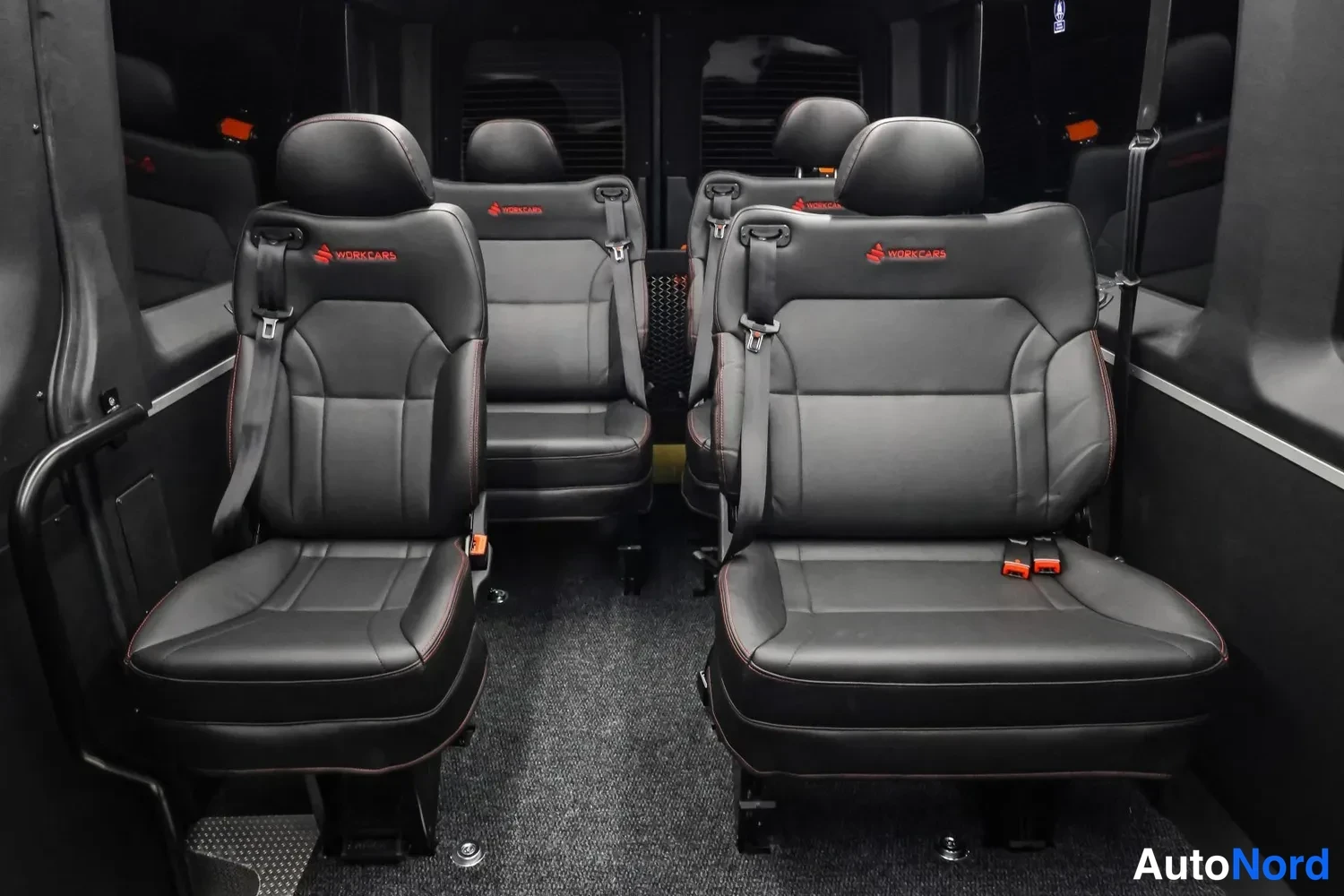 Black Mercedes-Benz Sprinter 2026, rear seats, photo 14