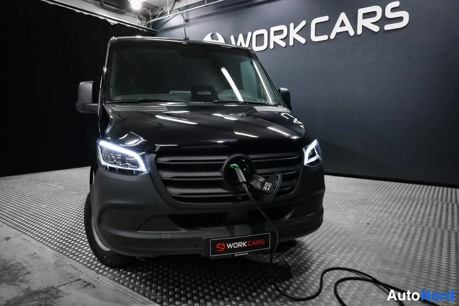 Black Mercedes-Benz Sprinter 2026, front, photo 4