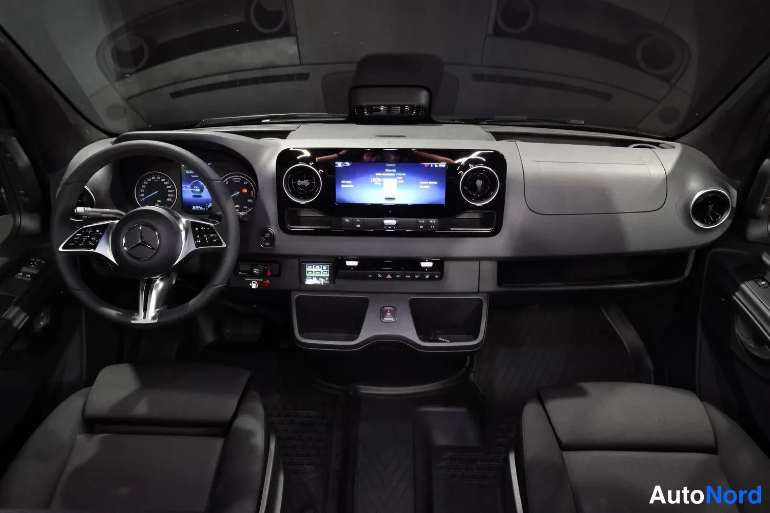 Black Mercedes-Benz Sprinter 2026, cockpit, photo 6
