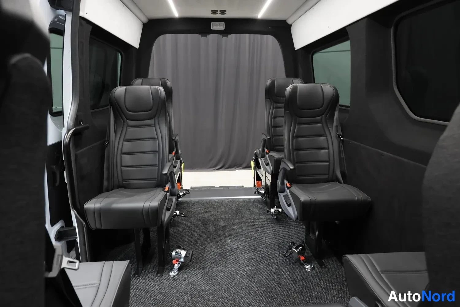 White Renault Master 2026, rear seats, photo 22