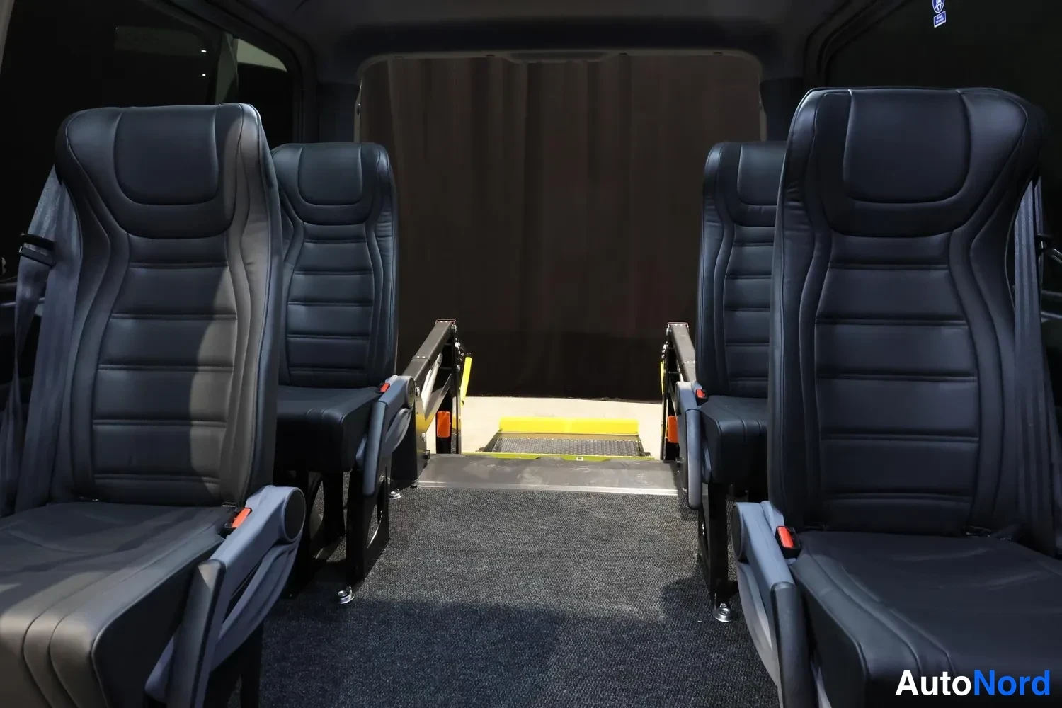 White Mercedes-Benz Sprinter 2026, rear seats, photo 14