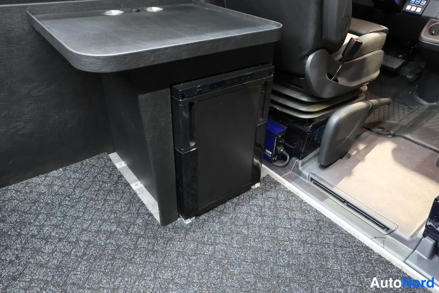Blue Mercedes-Benz Sprinter 2026, cockpit, photo 13