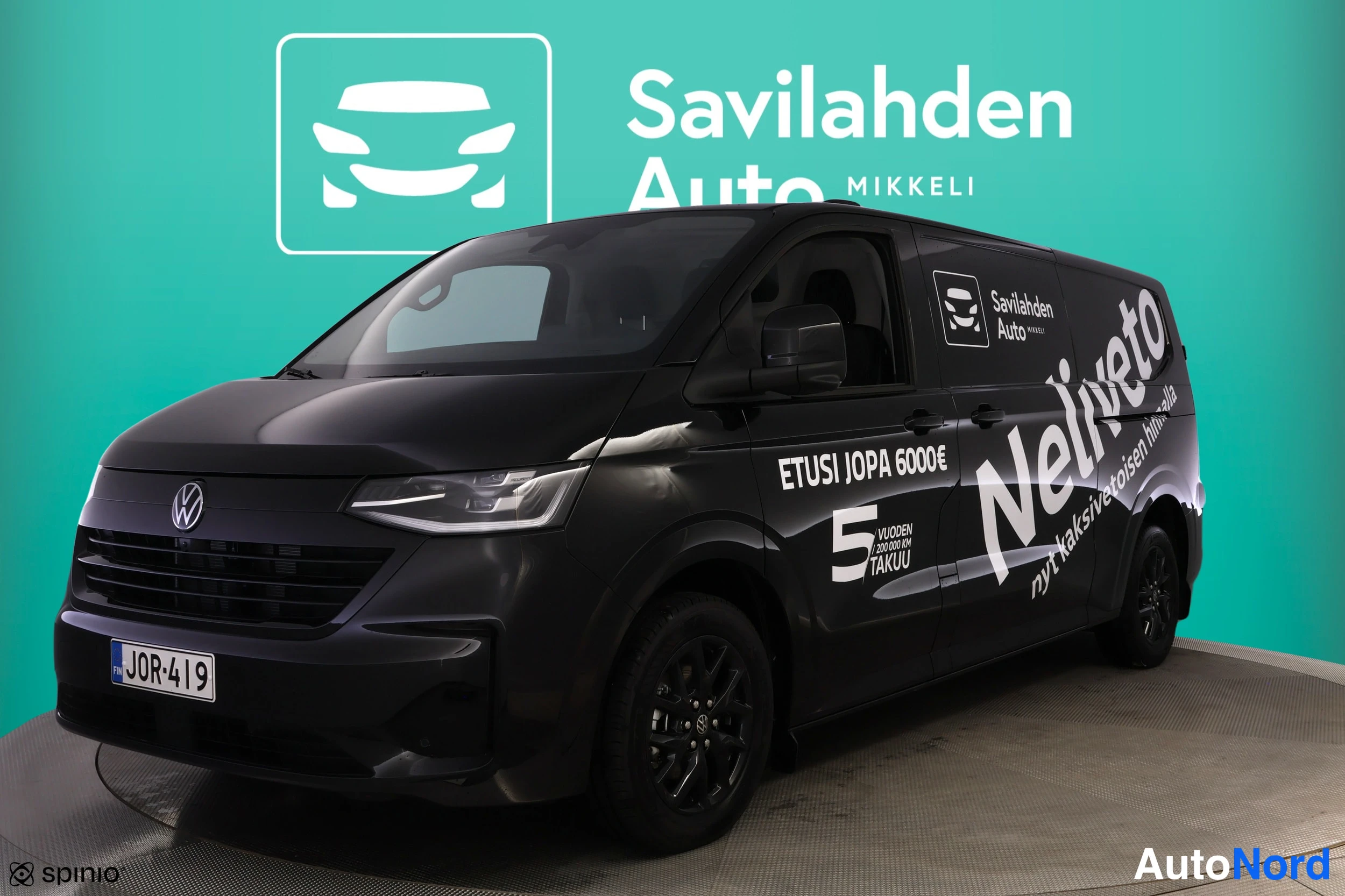 Musta Volkswagen Transporter 2026, kuva 2