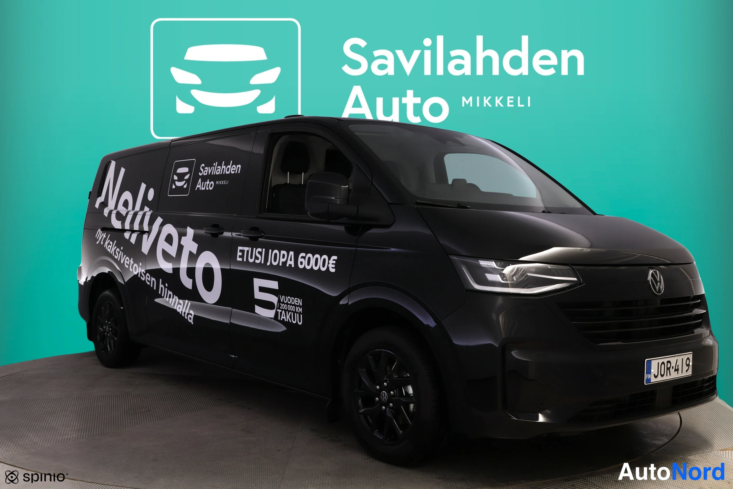 Musta Volkswagen Transporter 2026, kuva 12