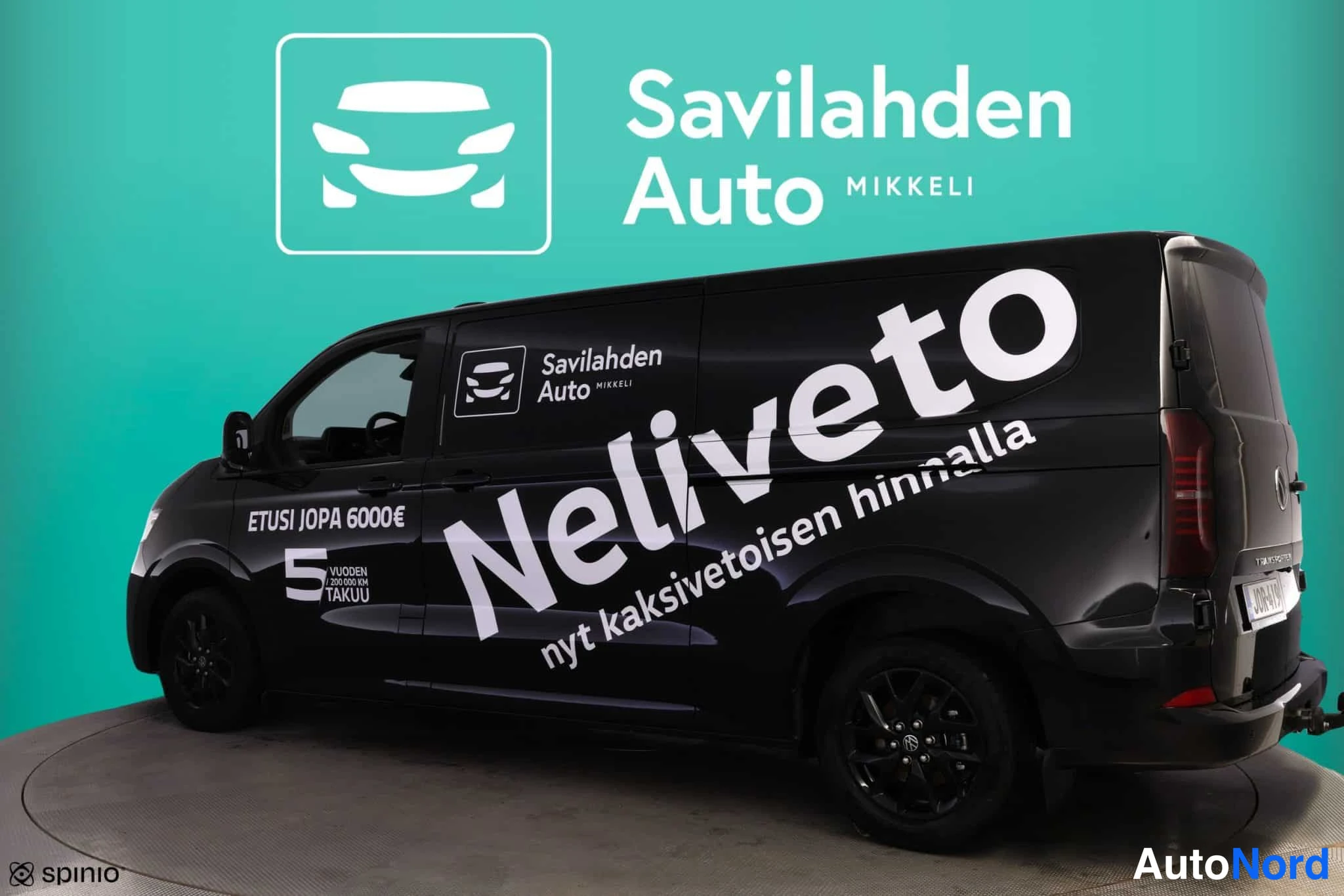 Musta Volkswagen Transporter 2026, kuva 4